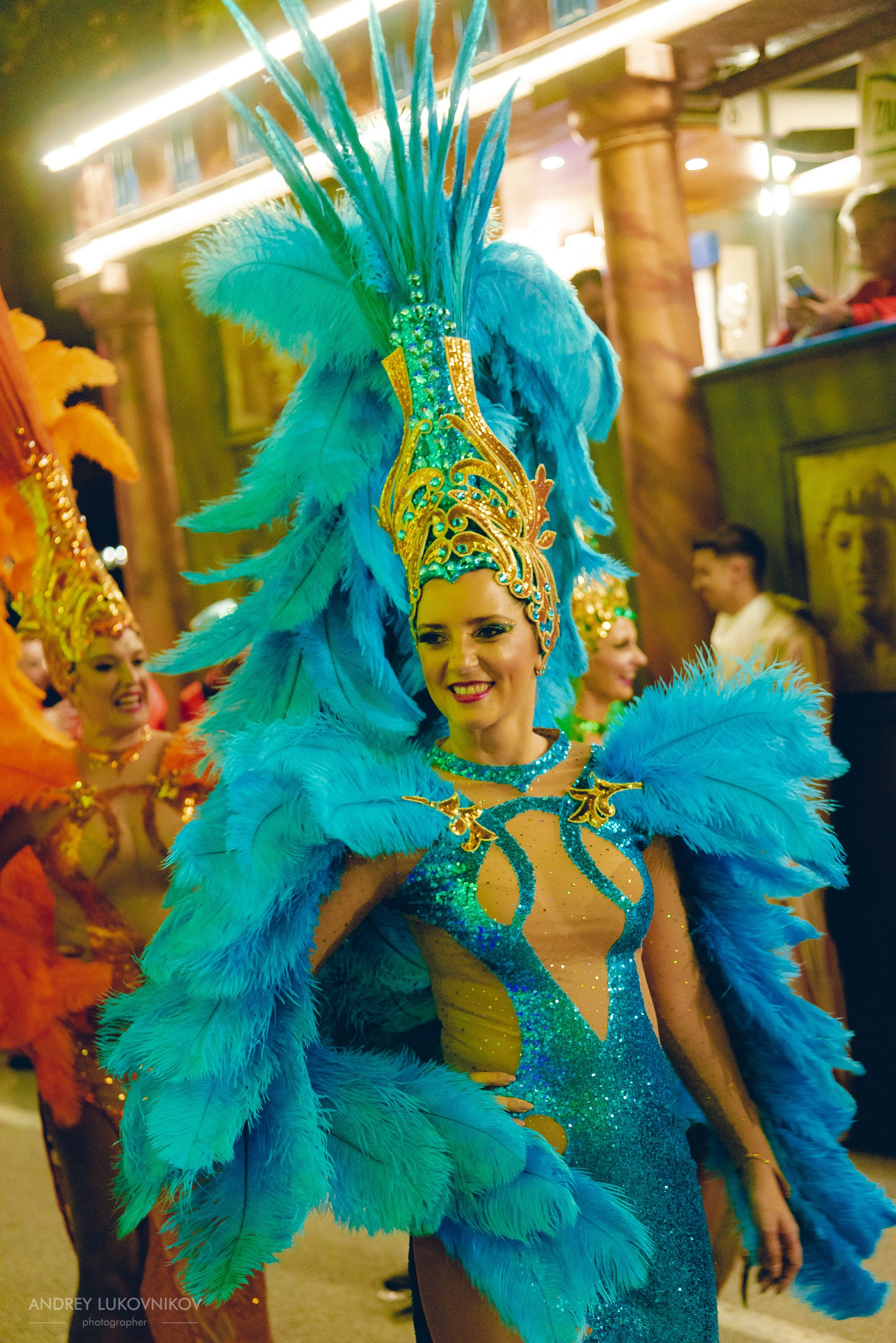 Photo report from the night carnival in Murcia | Reportage photographer Andrey Lukovnikov