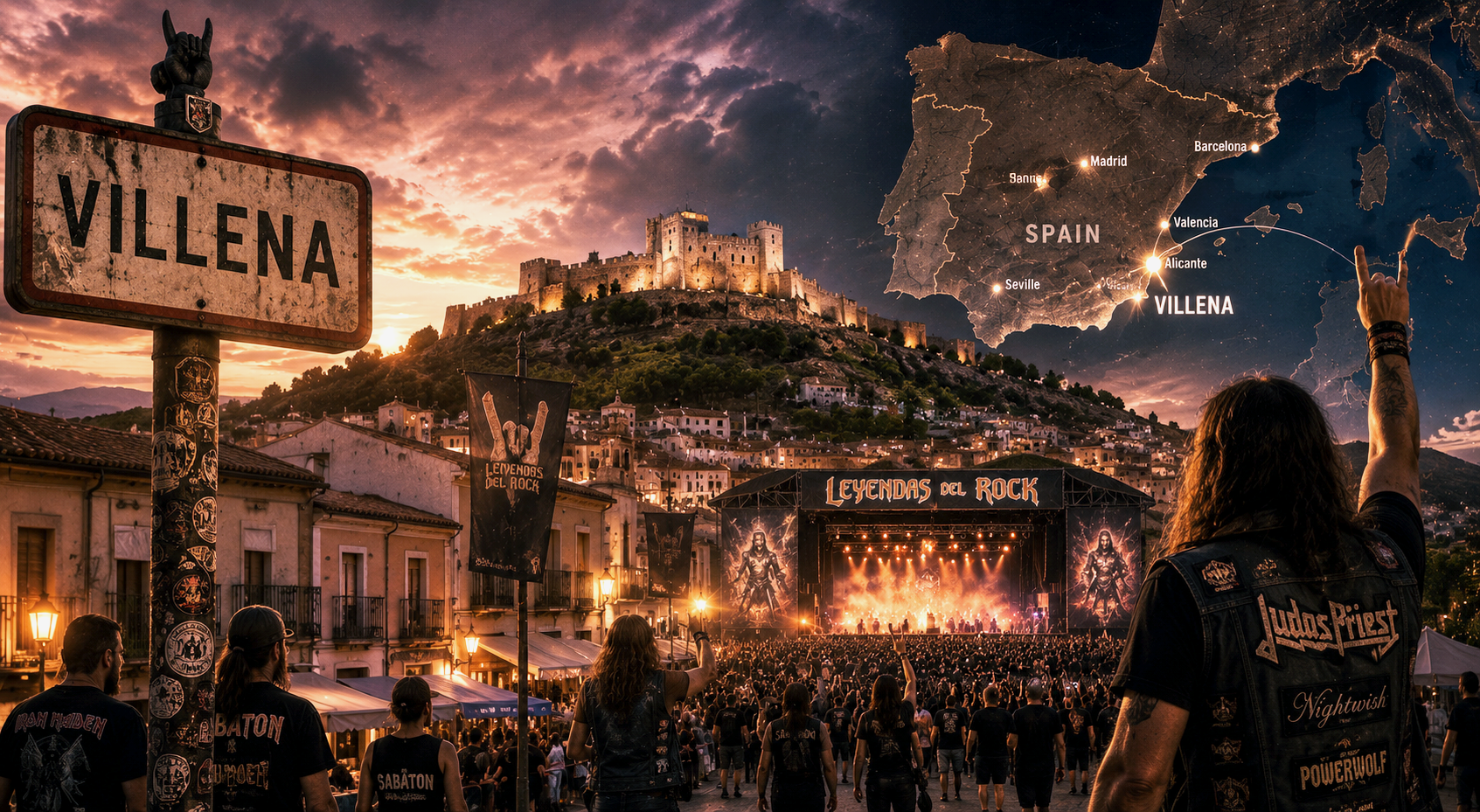 Villena: cómo una pequeña ciudad española se convirtió en un lugar de peregrinación para los amantes del rock y el metal | FOTKAI