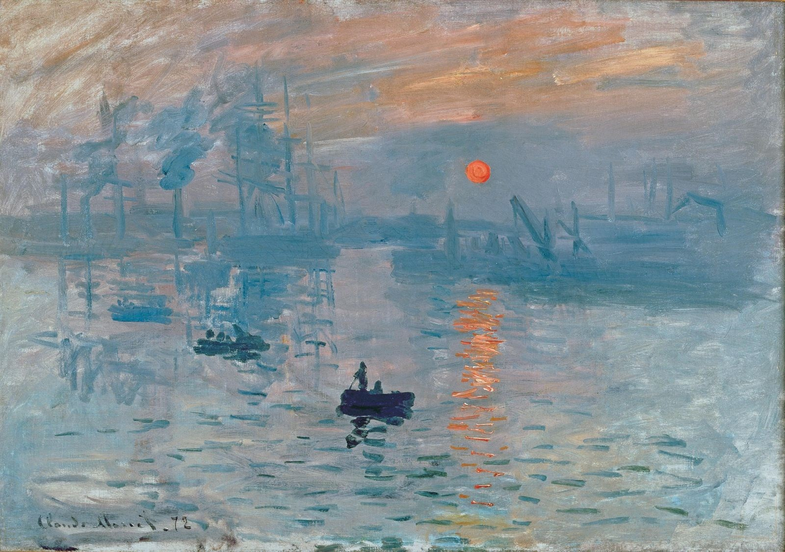 Claude Monet — Impression, Sunrise (1872)