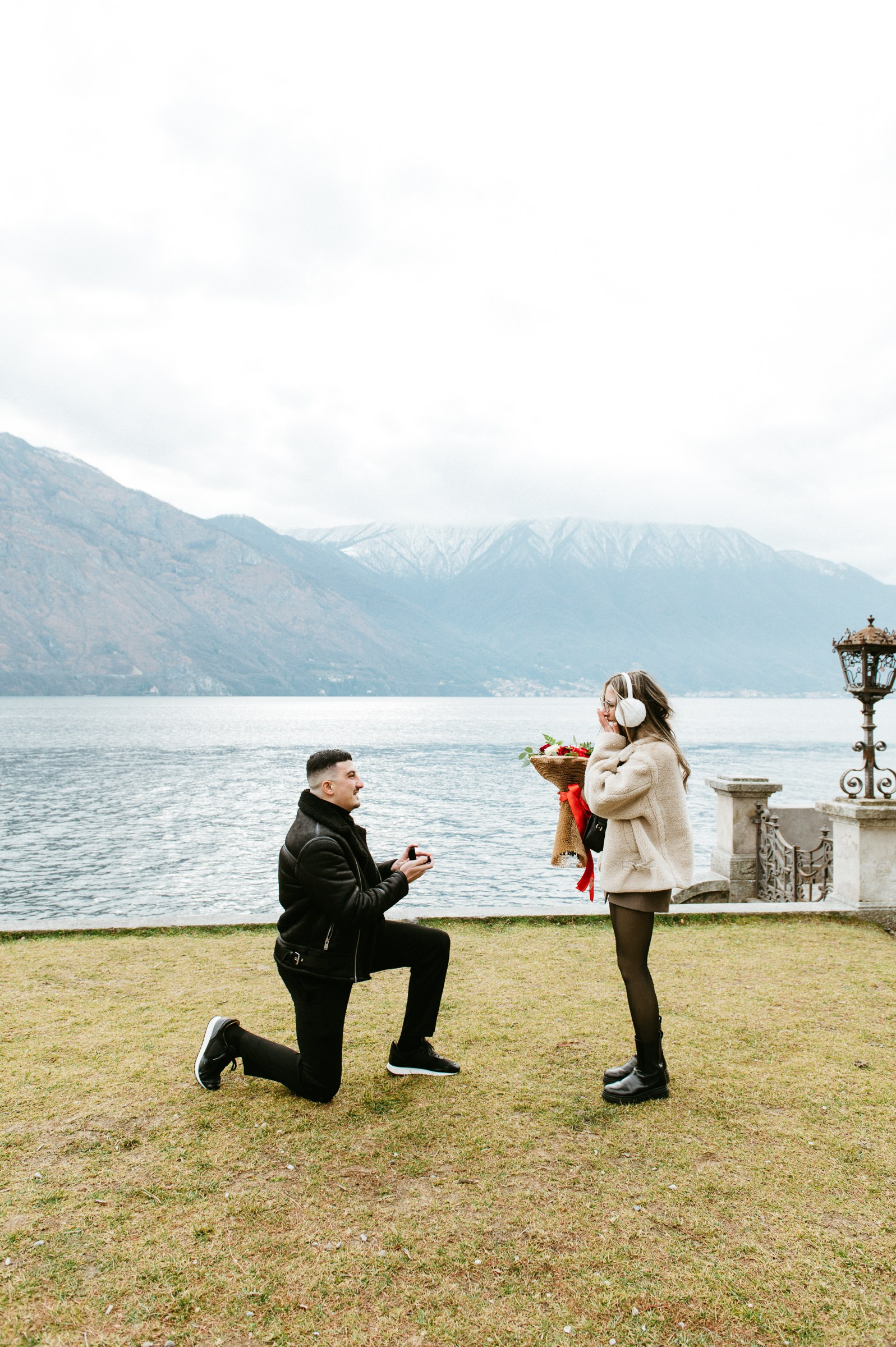 Proposal in Villa dEste. Lake Como Photographer — Proposal | Wedding | Elopement