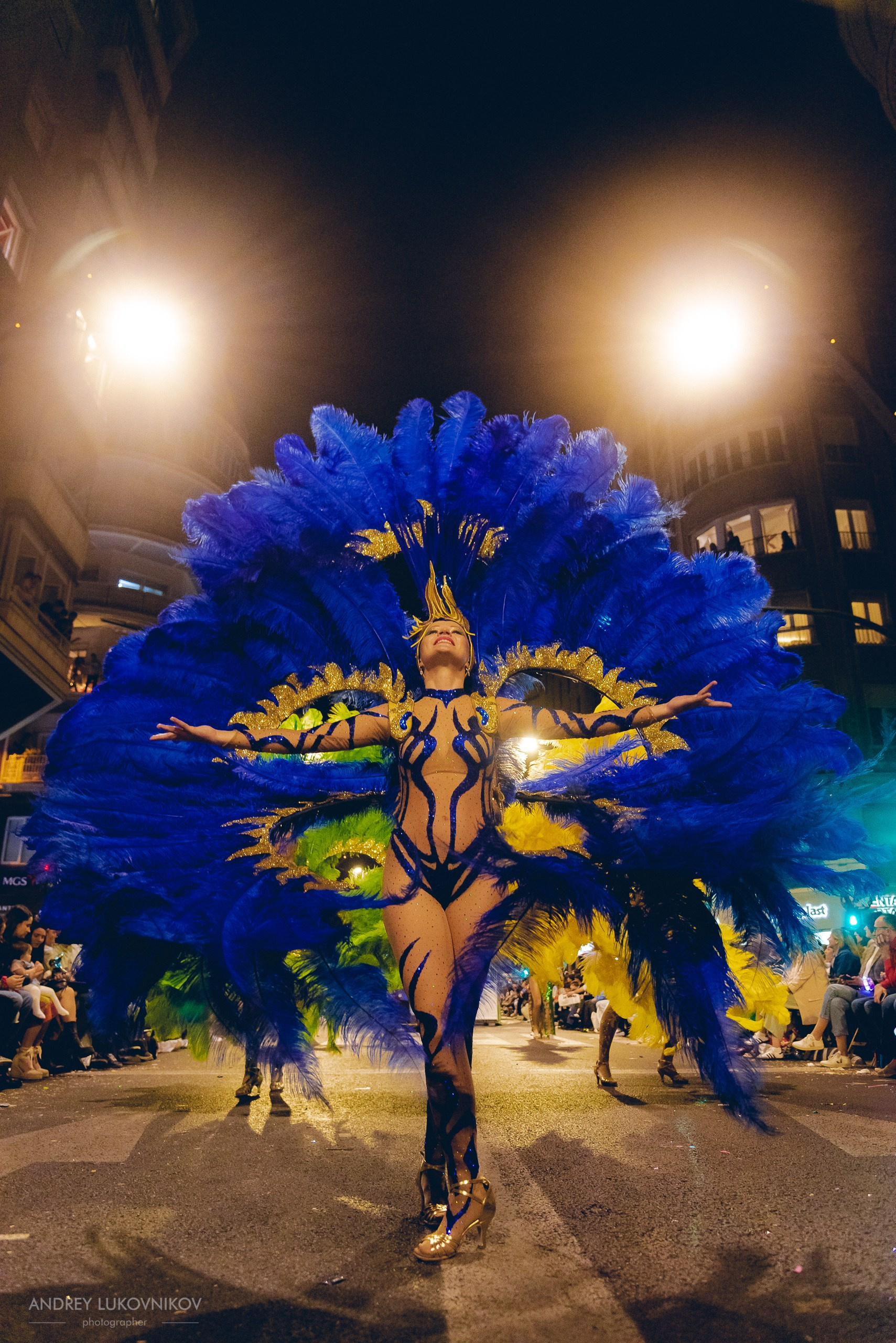 Photo report from the night carnival in Murcia | Reportage photographer Andrey Lukovnikov