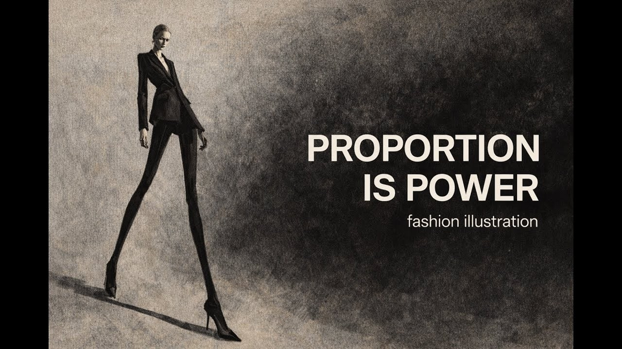 Fashion иллюстрация для начинающих
