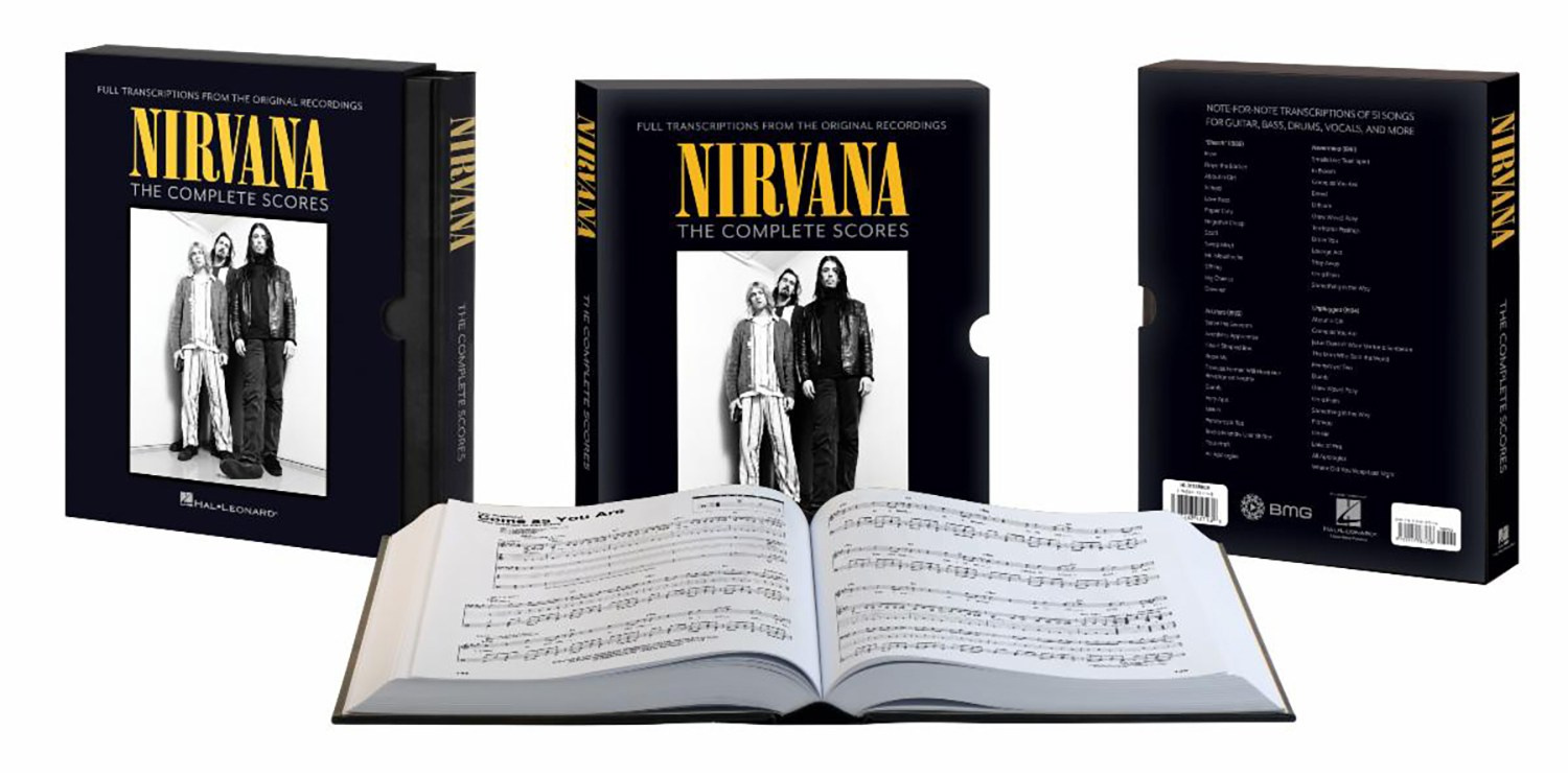 Nirvana: “The Complete Scores” deluxe collector’s edition featuring full scores of the band’s most iconic albums is now available | FOTKAI