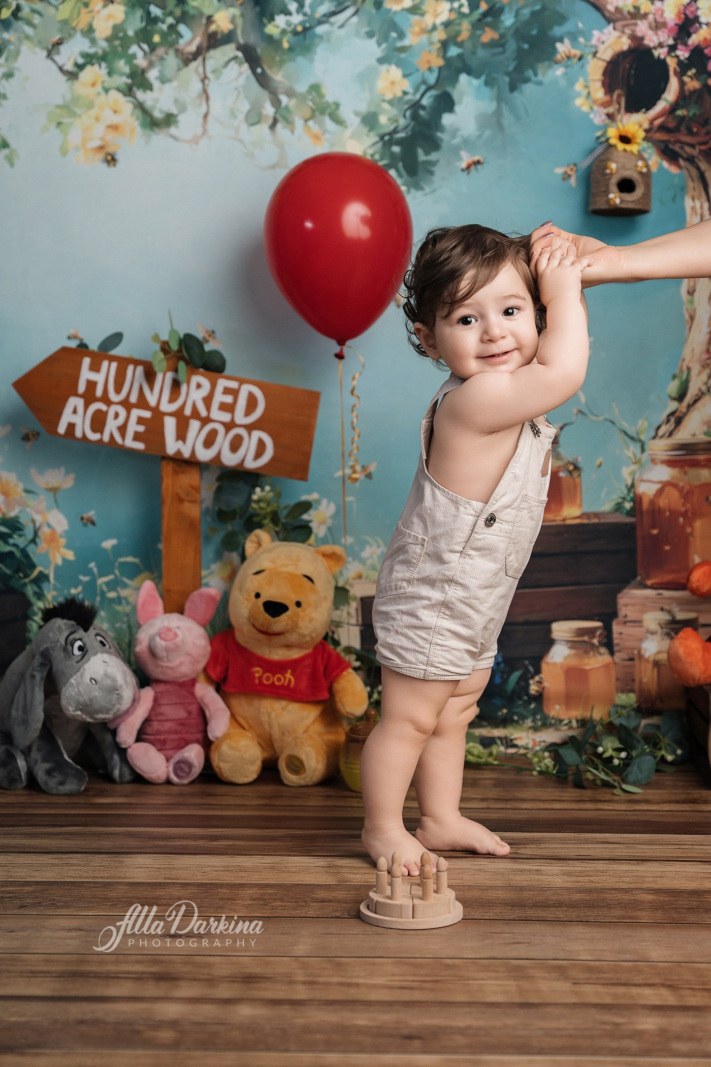 Arta’s “Winnie The Pooh” cake smash session