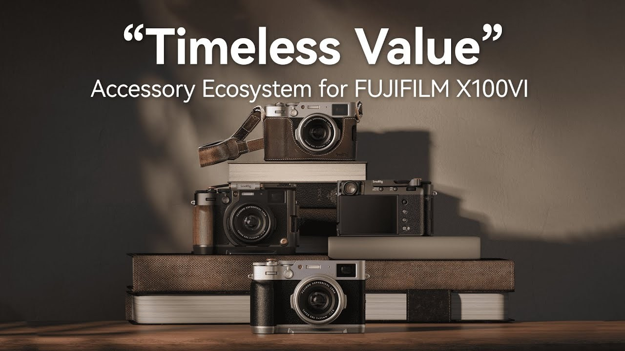ყველა საჭირო აქსესუარი Fujifilm X100VI და X100V მოდელებისთვის. @Gio.Fujifilm ოფიციალური აბასადორი, X-ფოტოგრაფი