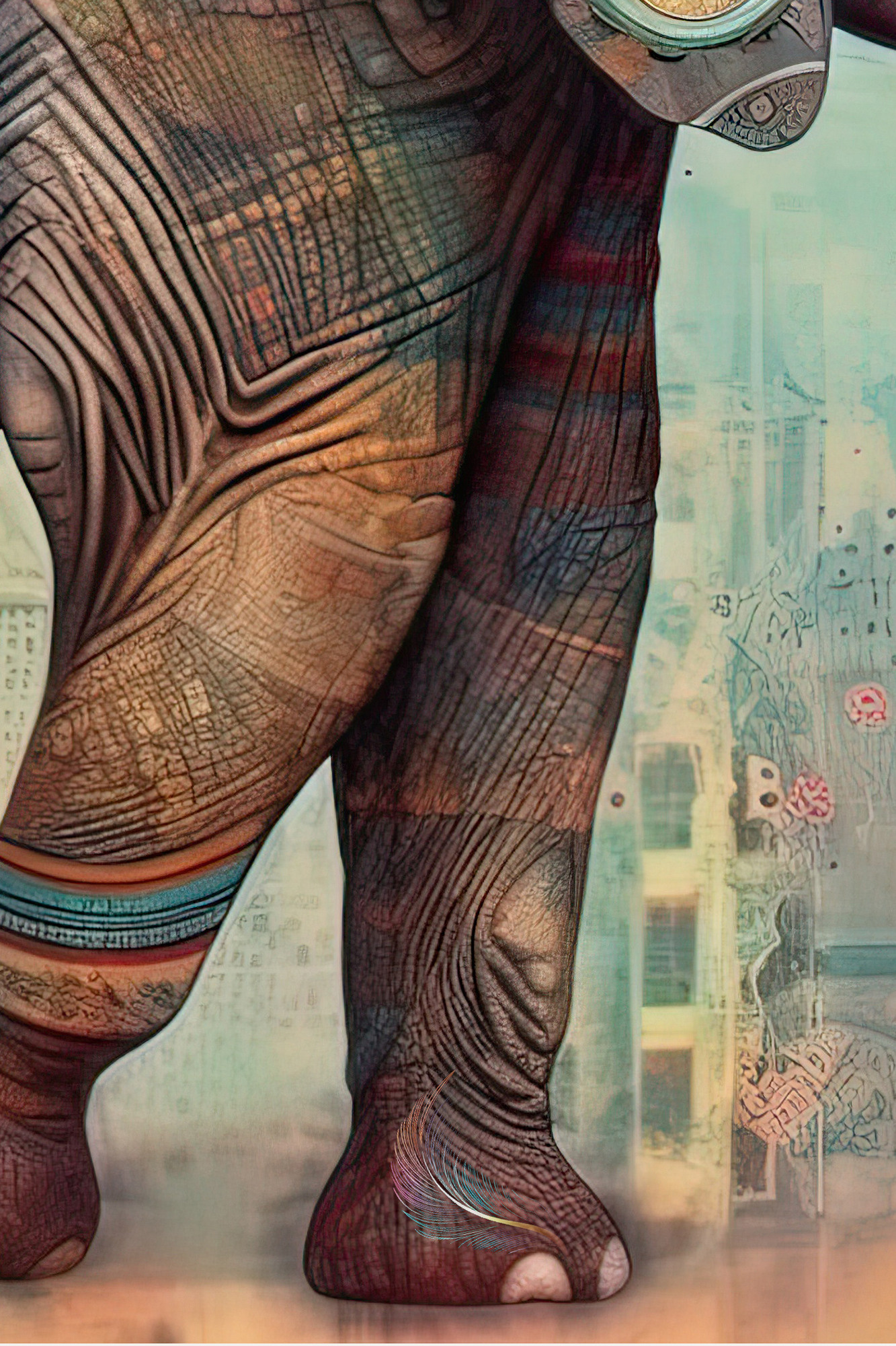 Elephant Collection Sacred Animals Artwork #9 Lolly Shine. Lolly Shine. Contemporary digital artist