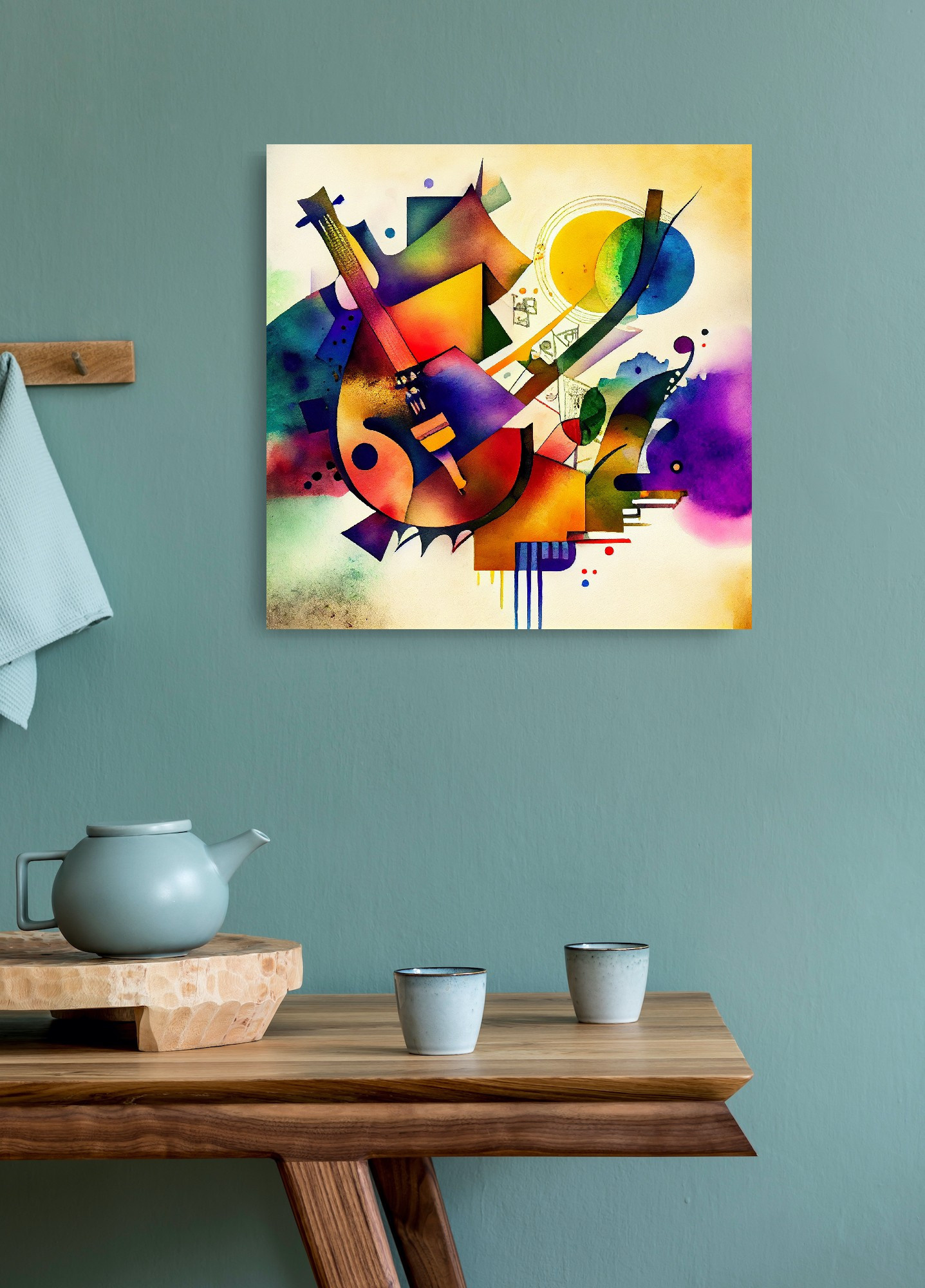 Abstract collection Music of the soul artwork #6. Lolly Shine. Contemporary digital artist