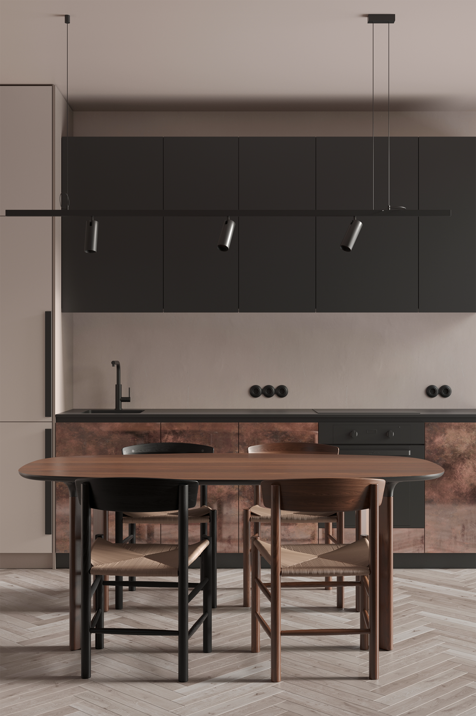 Elegant Kitchen. Aslantashu