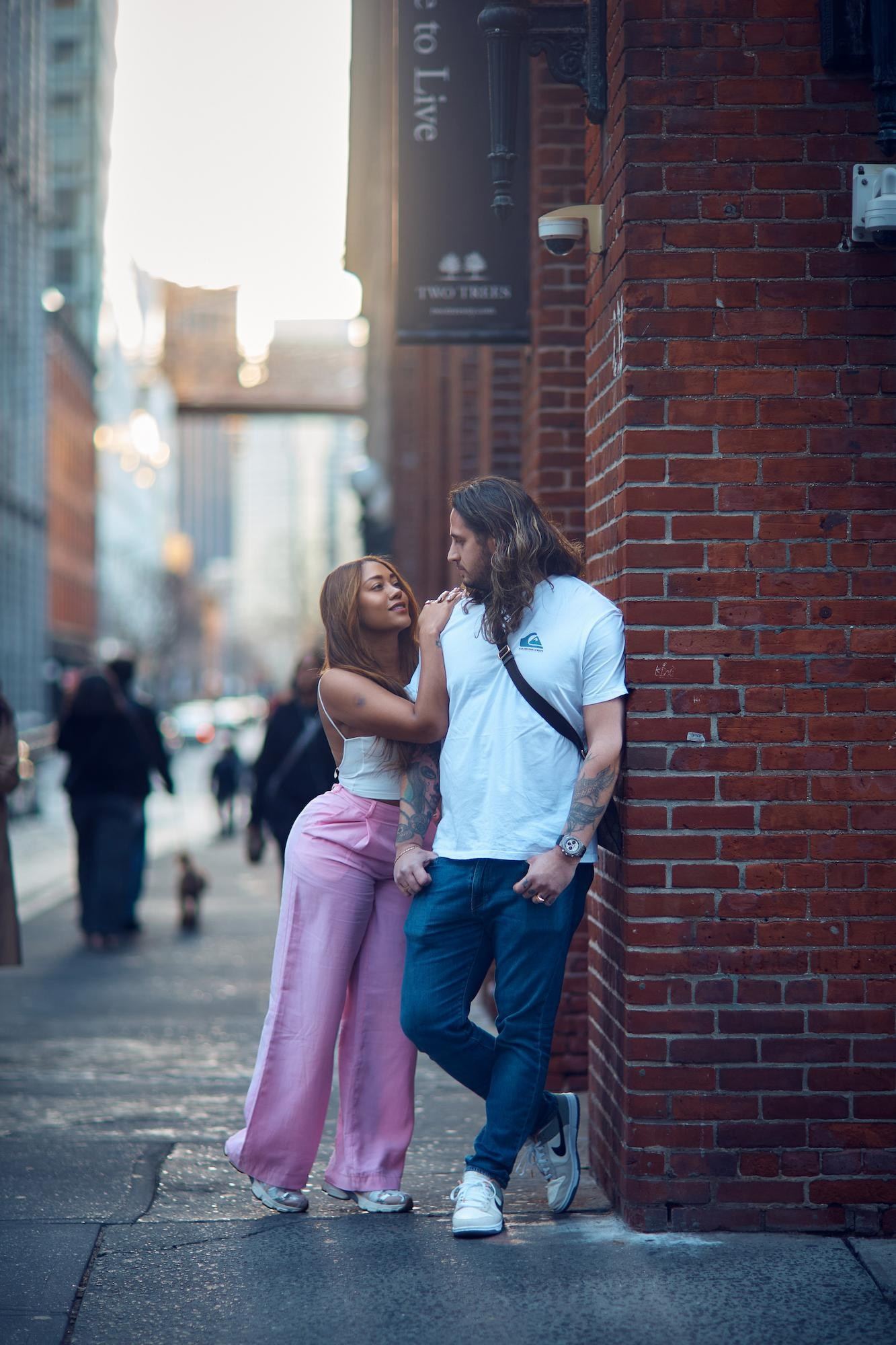Romantic couple photoshoot in New York. Selim Muminov Photographer in NY & NJ