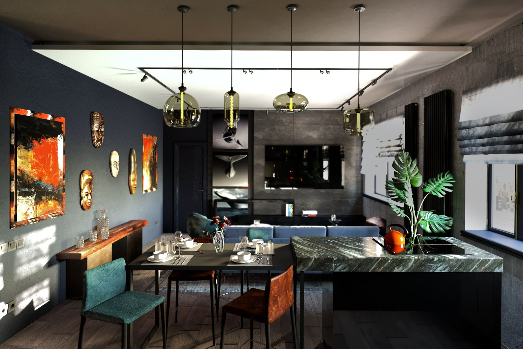 Valeria Riazantseva. Interior Designerin und Dekorateurin