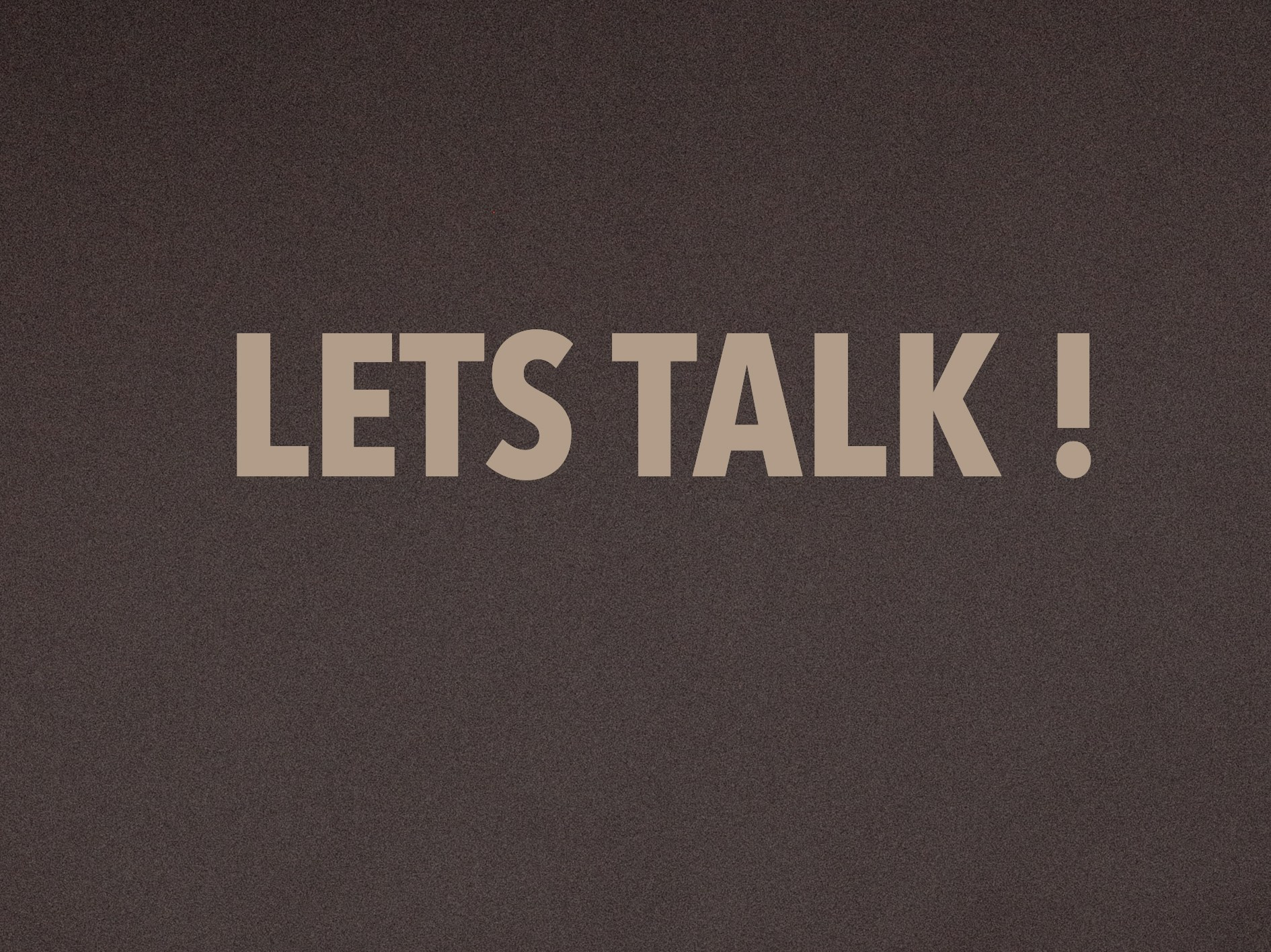 Contact. Eni’s Photo