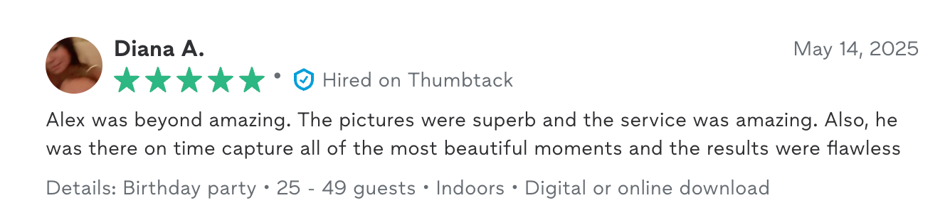 FORT LAUDERDALE PHOTOGRAPHER | ALEX D PRODUCTION | testimonials. FORT LAUDERDALE PHOTOGRAPHER | ALEX D PRODUCTION