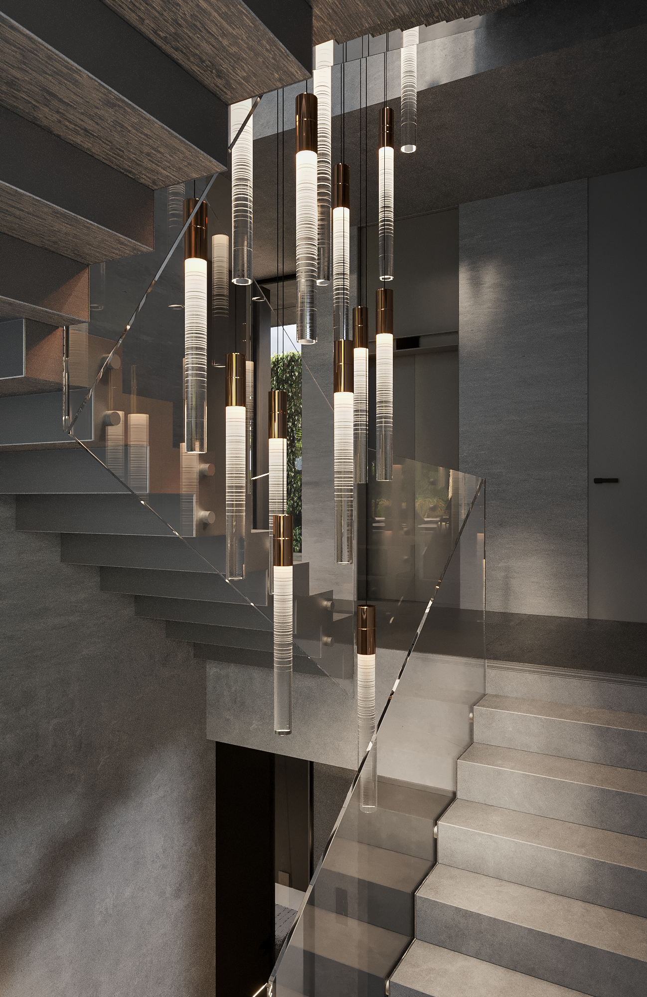 SCHODIŠŤOVÝ PROSTOR 1.02_1.NP. Filipenka Architects