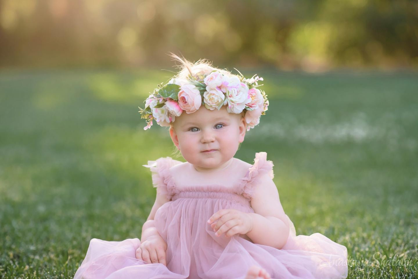 Sunset cake smash 1st birthday photography Rocklin, CA. Family photographer in Roseville, Rocklin, Folsom, Sacramento