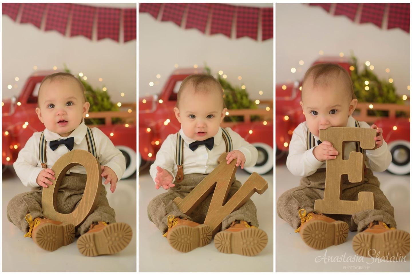 Christmas themed cake smash Roseville photographer. Family photographer in Roseville, Rocklin, Folsom, Sacramento