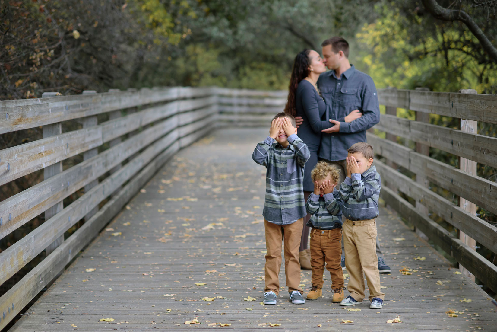 Wooden bridge in Folsom, CA. Perfect location for a photo shoot. Family photographer in Roseville, Rocklin, Folsom, Sacramento