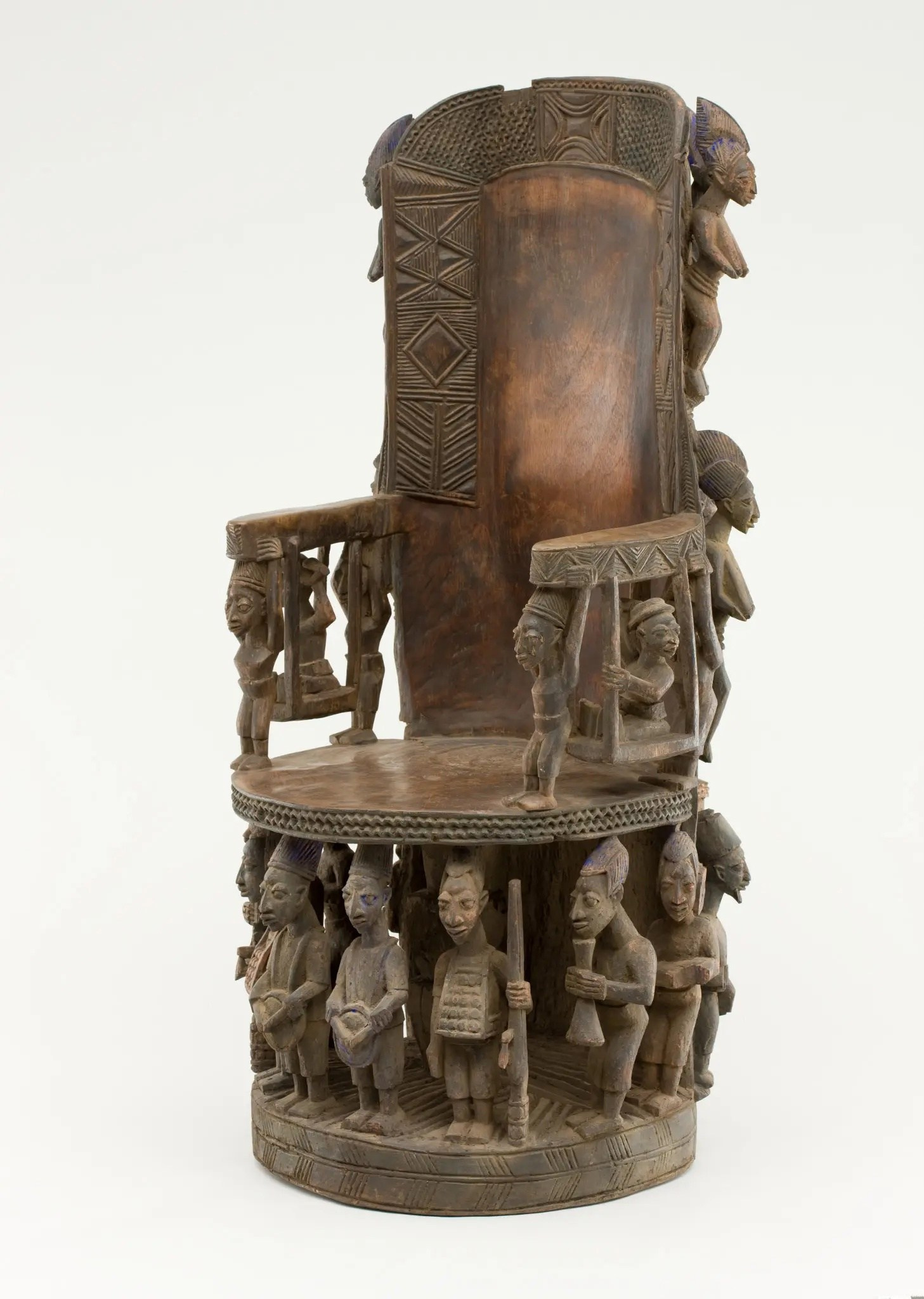 Olowe of Ise — The Throne of the Chieftain (early 20th c.)