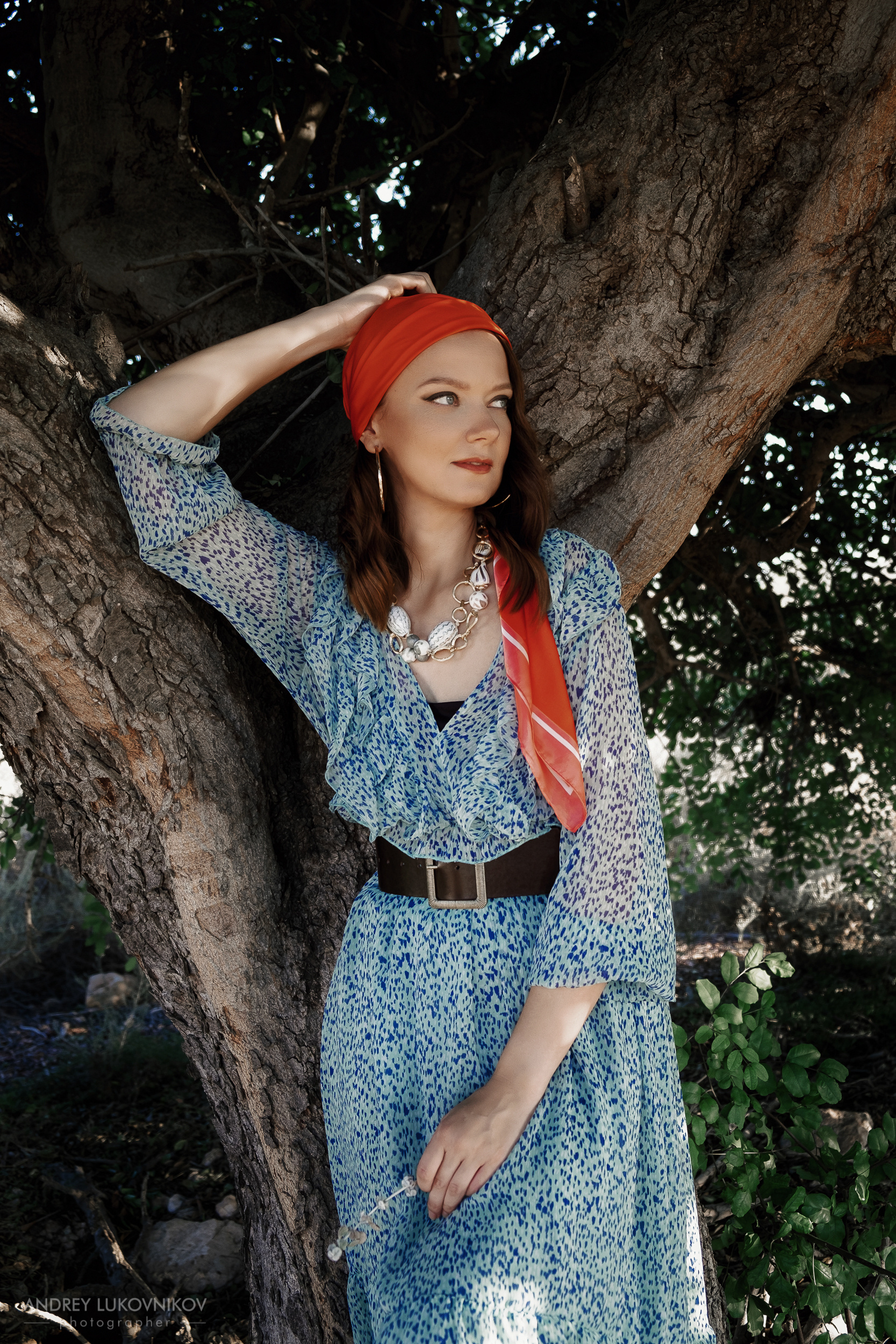 Фотосессия на качелях