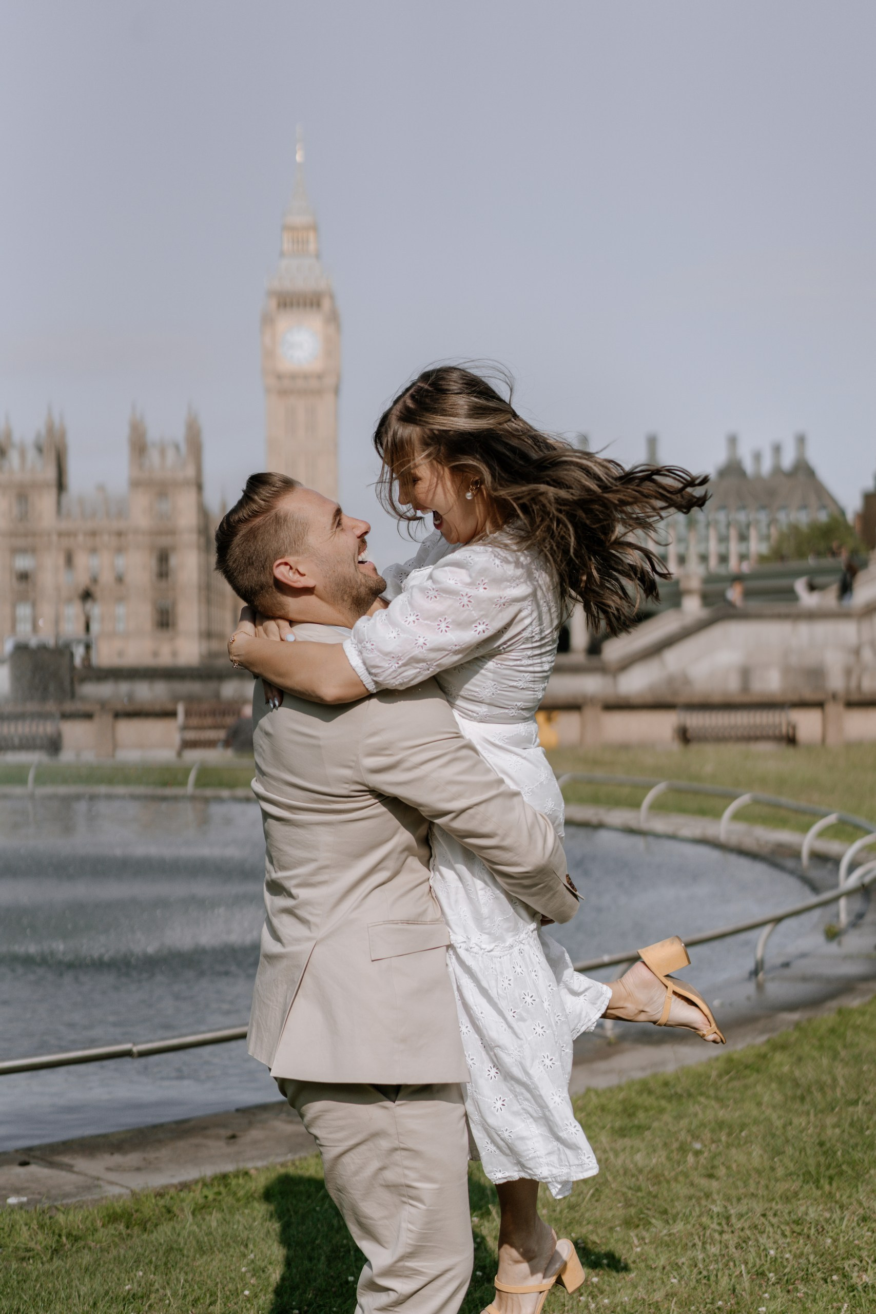 Engagement session in Westminster