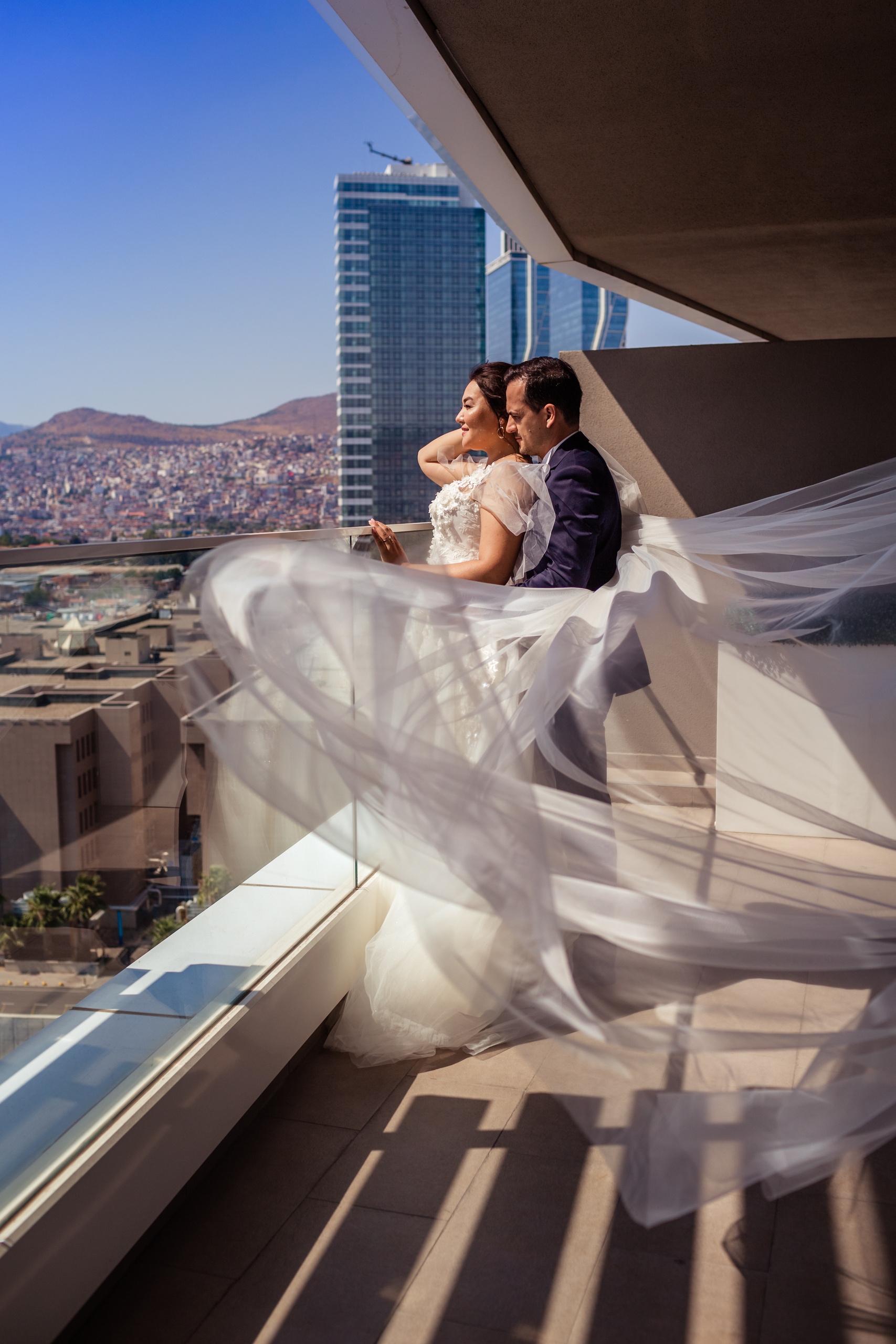 wedding at the Sheraton hotel in Izmir