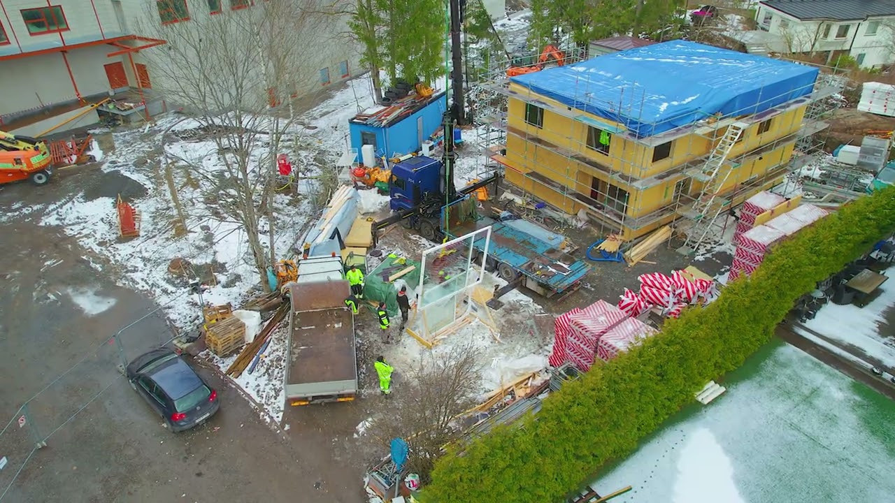 Byggplatser. Bröllopsfoto, foto, flygfoto i Stockholm