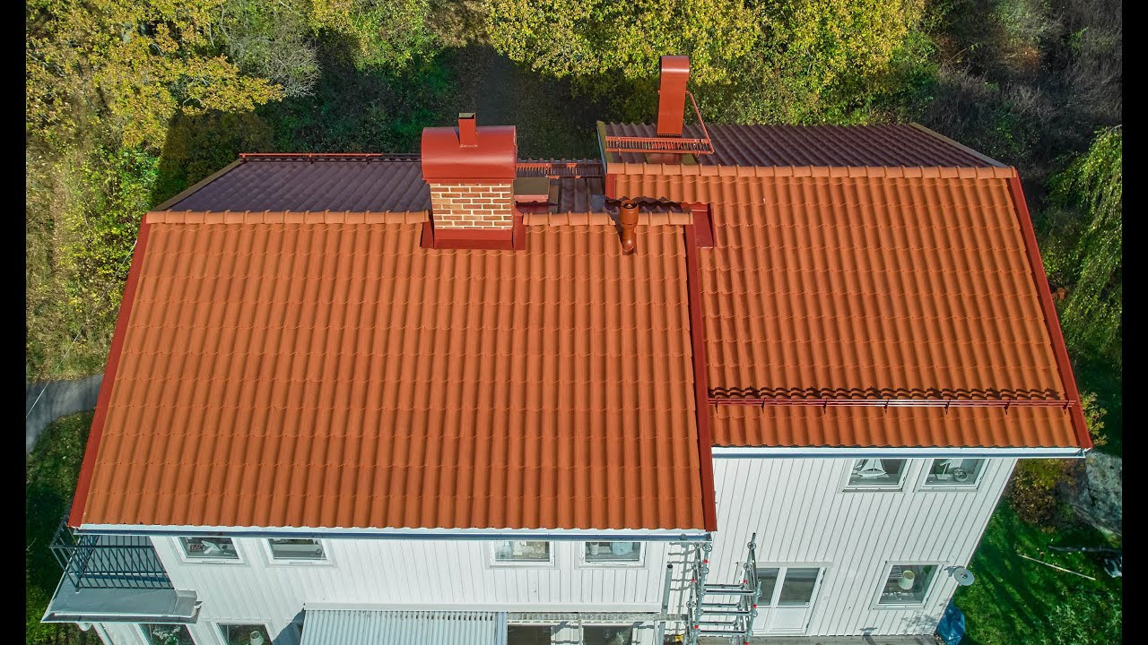 Tak renovering. Bröllopsfoto, foto, flygfoto i Stockholm