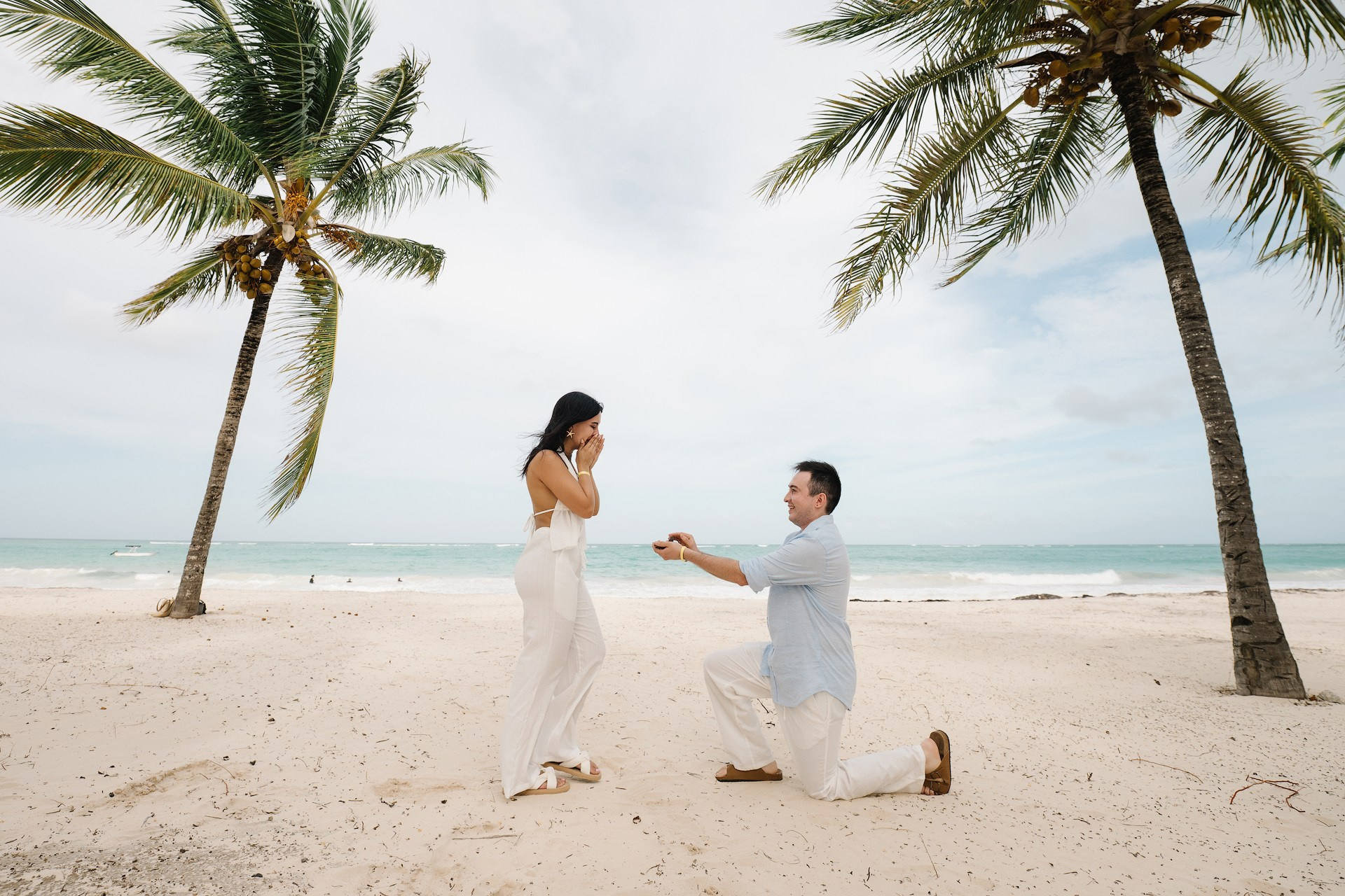 Proposal During Photoshoot in Punta Cana