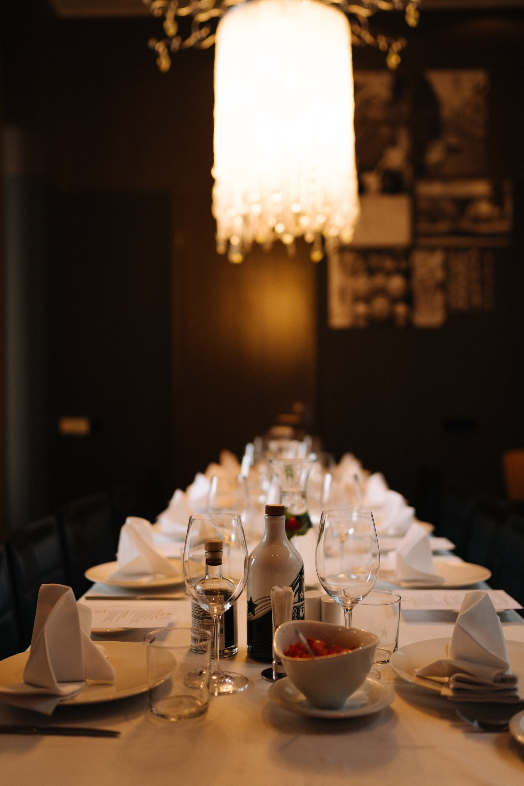 Etiquette workshop at Gianni restaurant. Event Photography