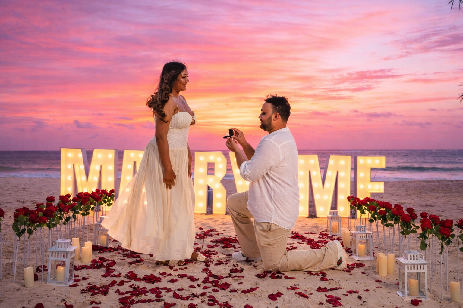 Pedidos de Casamento em Punta Cana | Pacotes Românticos na Praia. Pedidos de Casamento Exclusivos e Momentos de Casamento em Punta Cana | Mikhail Chernov Photography