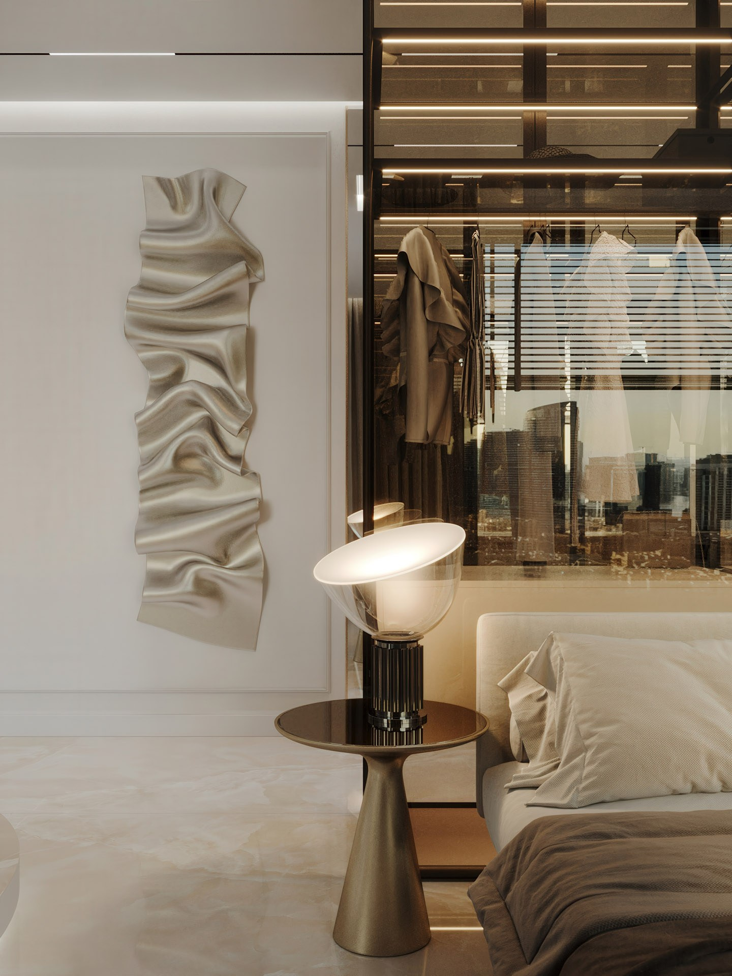 APARTMENT FOR STYLIST. Дизайн интерьера и 3D-визуализация | AB Design Buro