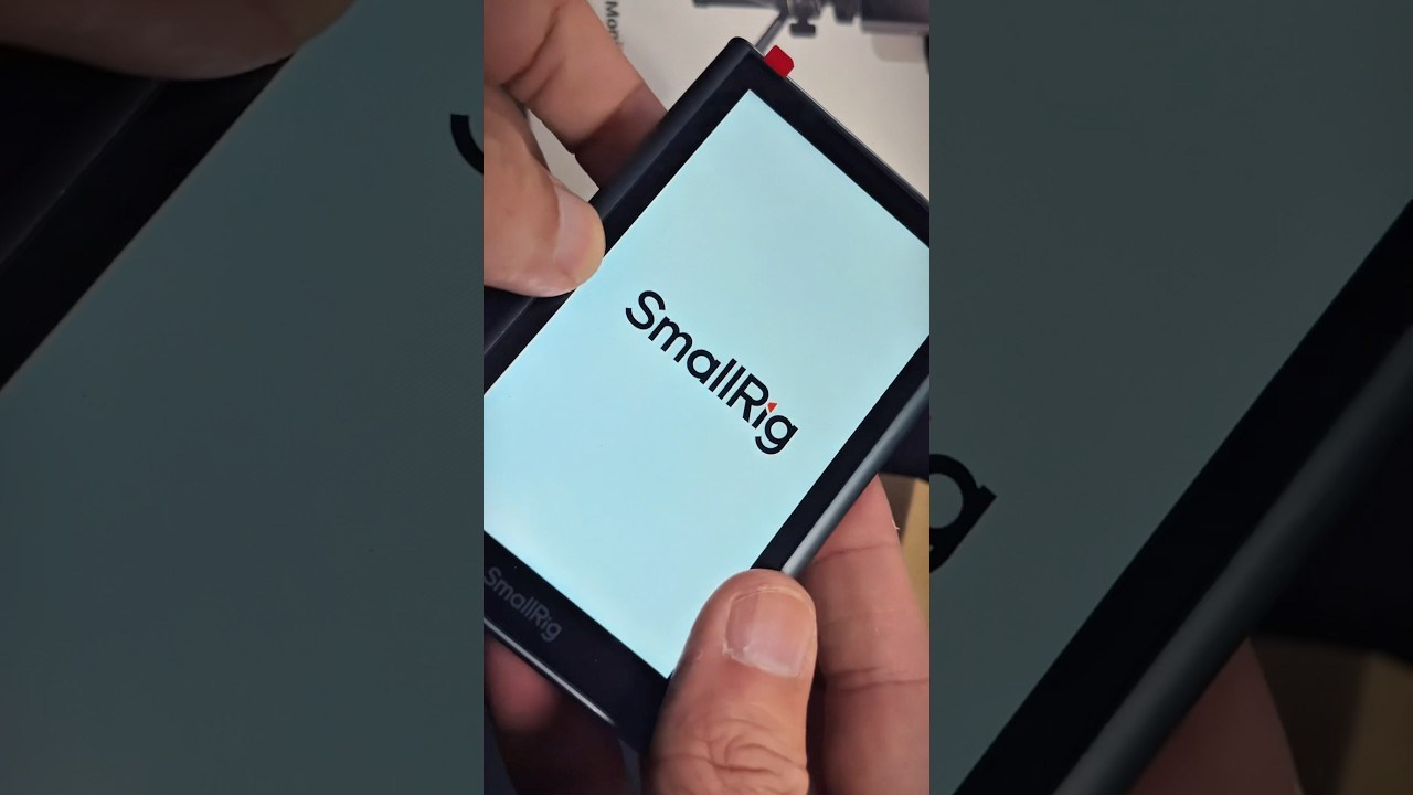 Monitors tavam iPhone no SmallRig. Video shooting and creating with phone, iPhone Video School