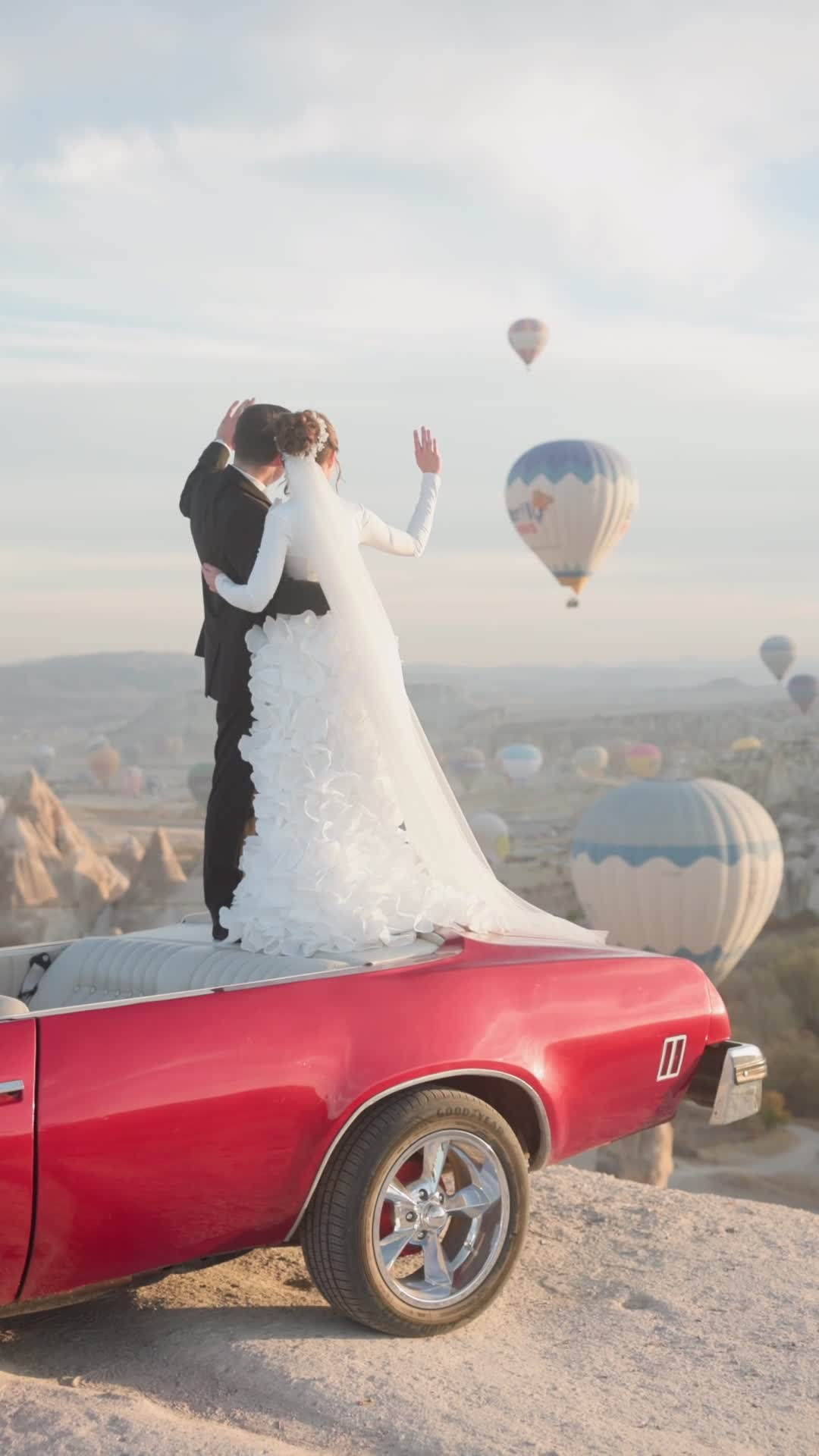 Video shooting of clips and mini stories, drone video. Julia Ganch I Fashion Wedding Photography I Cappadocia Turkey
