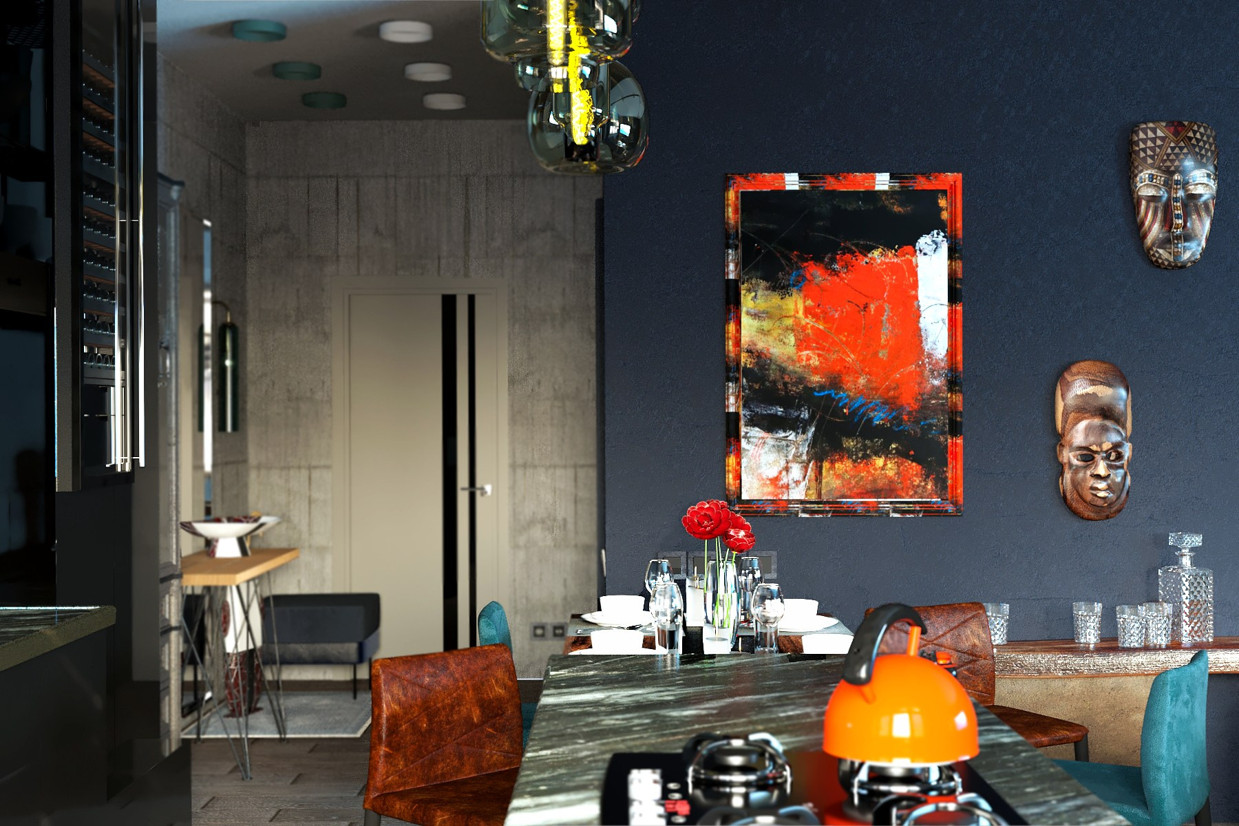 Valeria Riazantseva. Interior Designerin und Dekorateurin