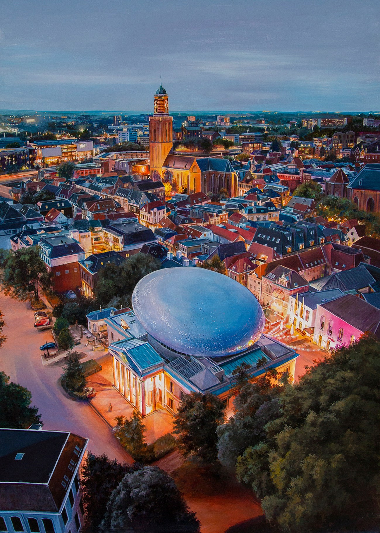 Architectuur. Aljona art - KUNST in Overijsel, Zwolle