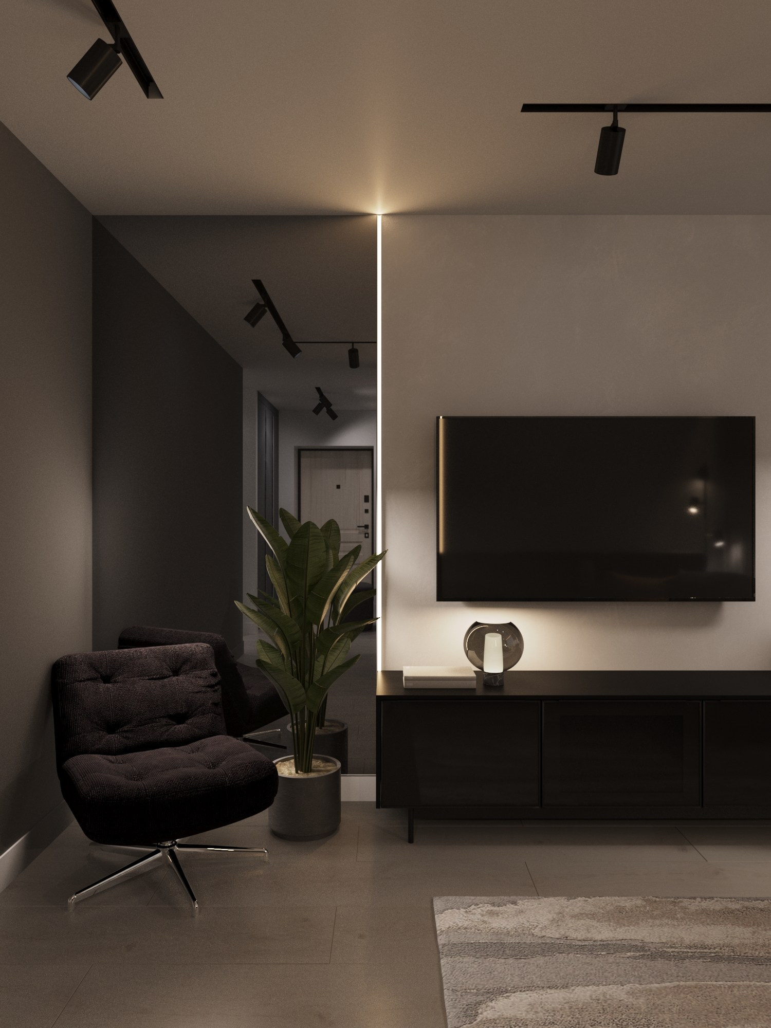 DZĪVOKĻA PROJEKTS RAIPOLES. Ivainteriordesign.com