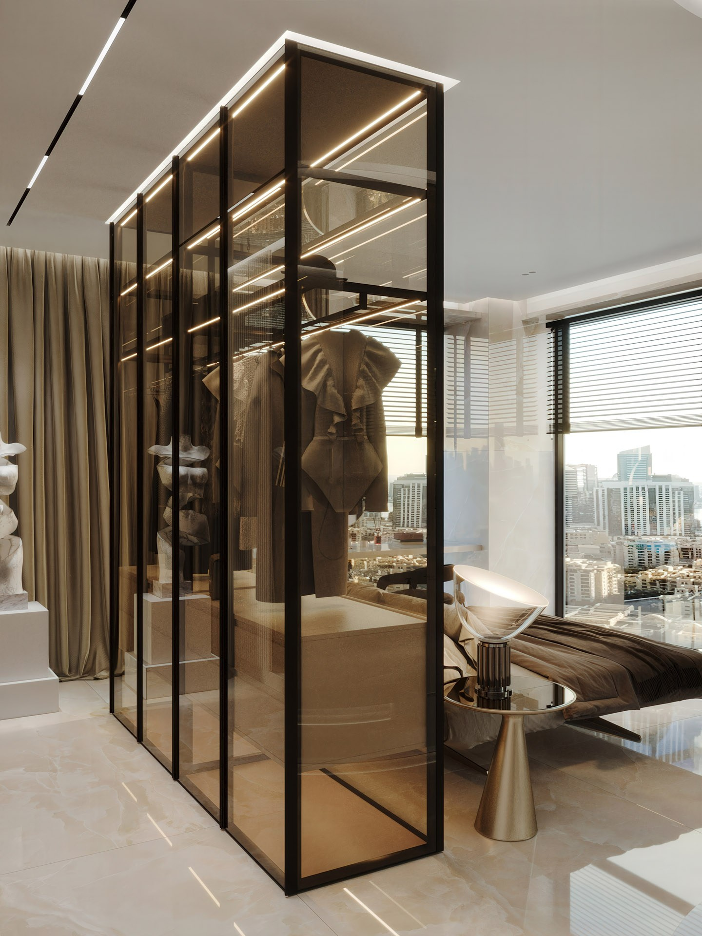 APARTMENT FOR STYLIST. Дизайн интерьера и 3D-визуализация | AB Design Buro