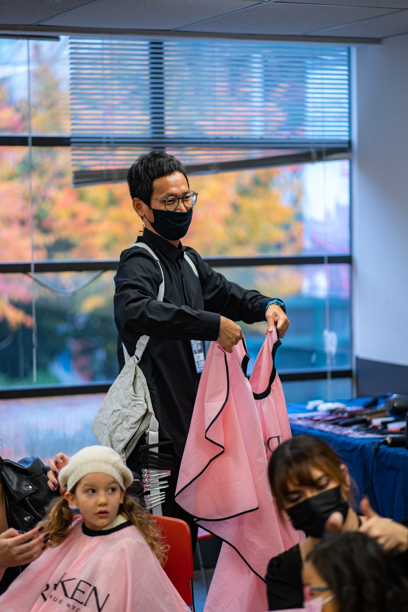 VKFW 2021 Backstage. Vancouver Kids Photographer