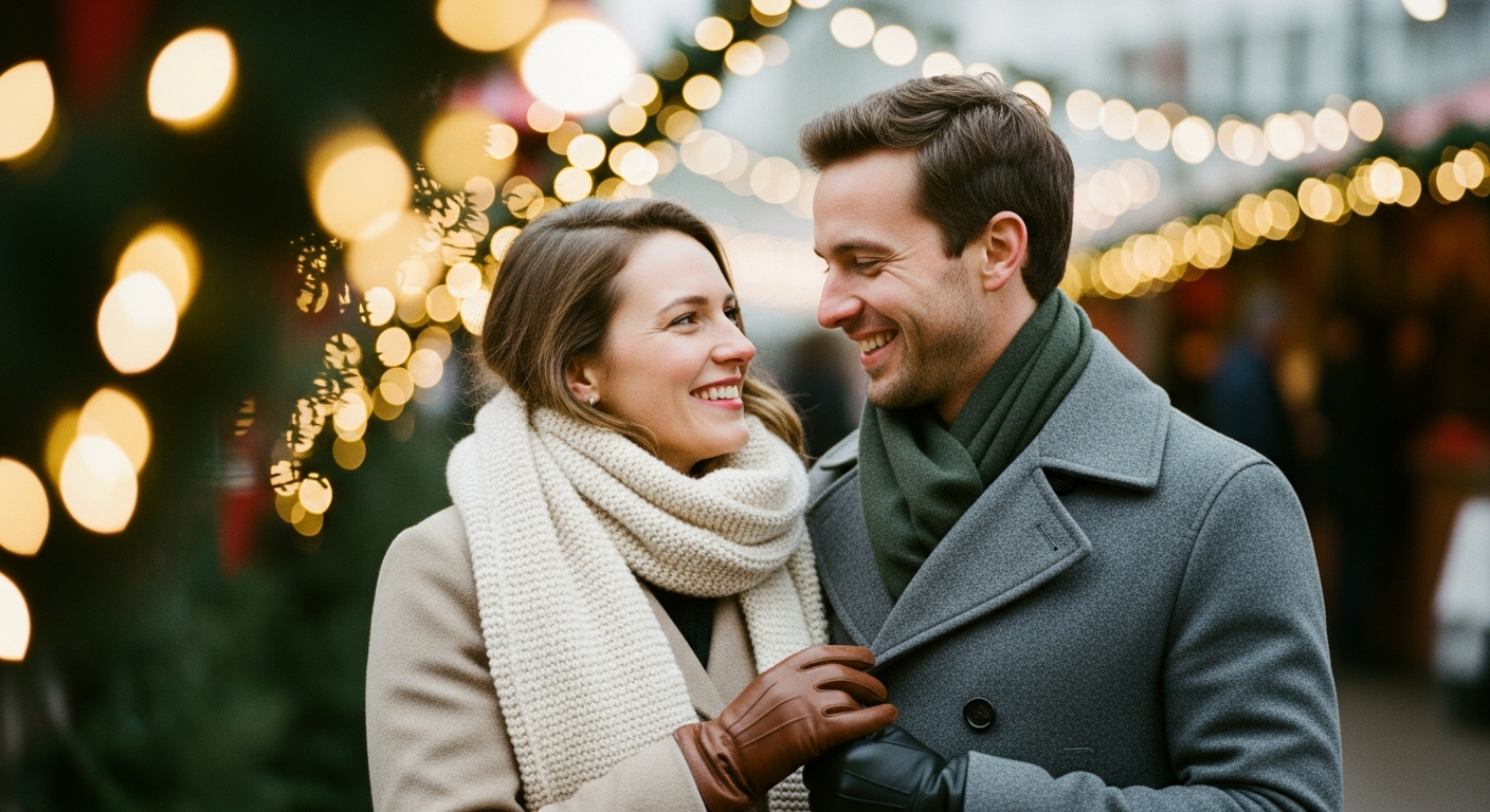 Weihnachtsmarkt Fotoshooting in Lübeck – Winterzauber & echte Momente. Hochzeitsfotograf in Hamburg, Lübeck und Umgebung. Professionelle Business-Portraits Professionelle Portrait