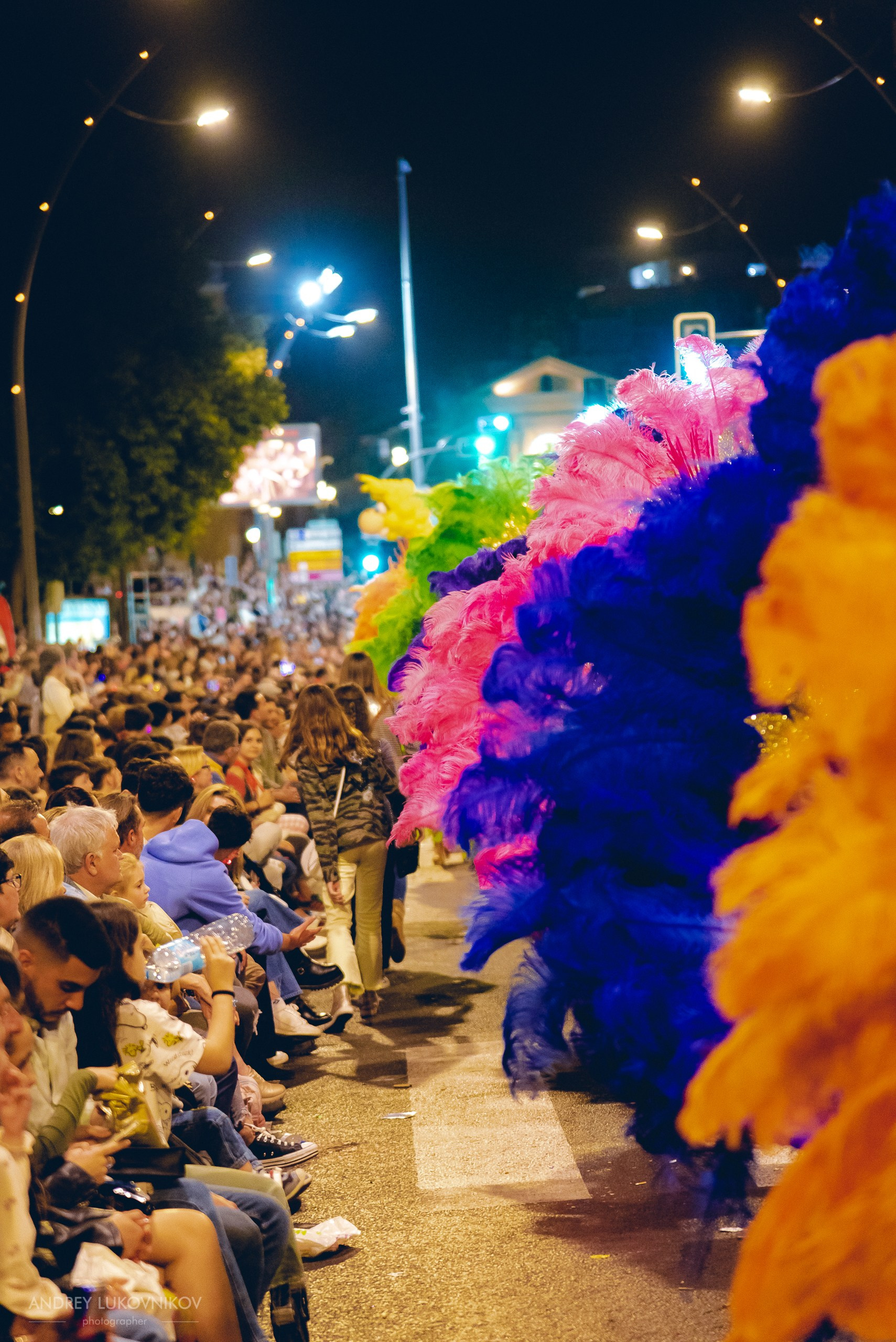 Photo report from the night carnival in Murcia | Reportage photographer Andrey Lukovnikov