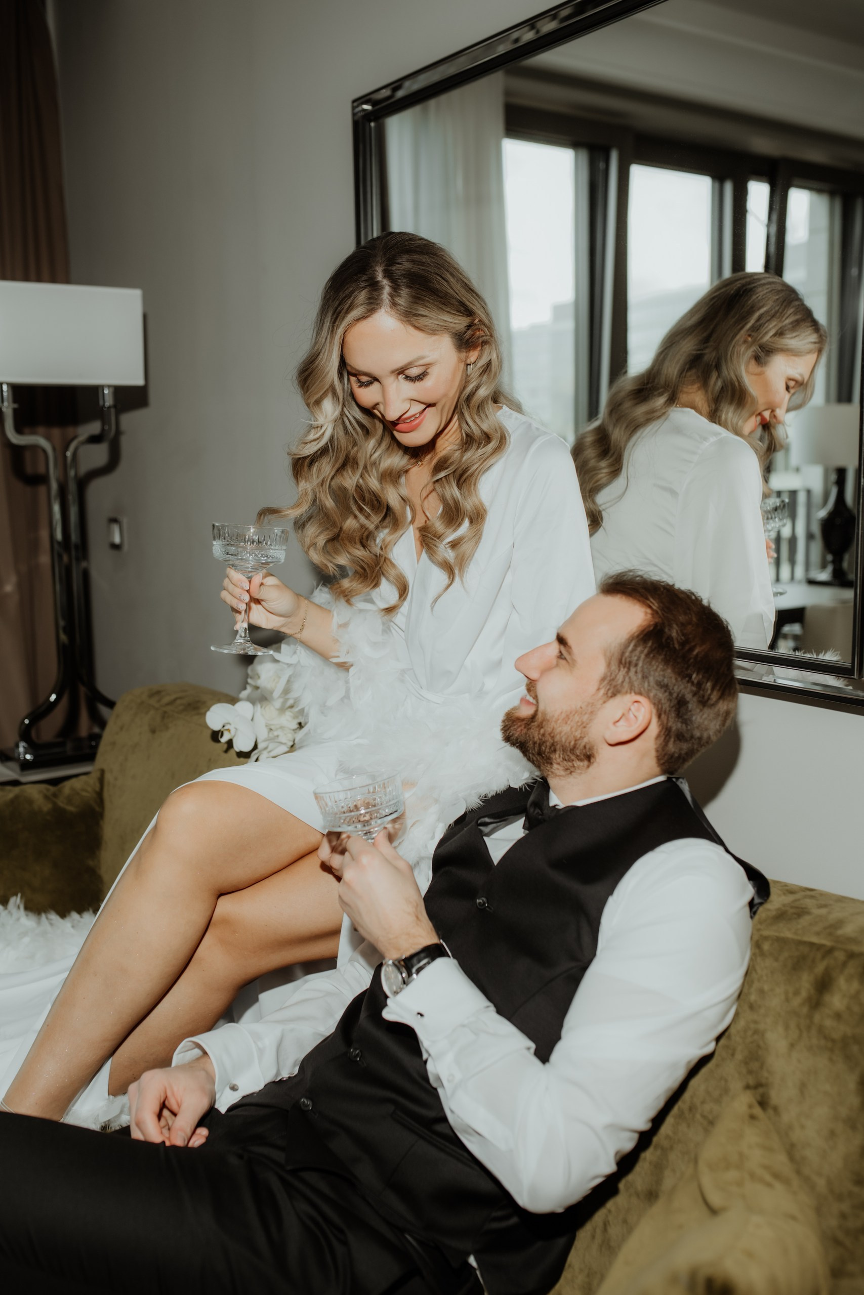 Emotionale Hochzeitsreportage eines Brautpaares – Hochzeitsfotografie Würzburg