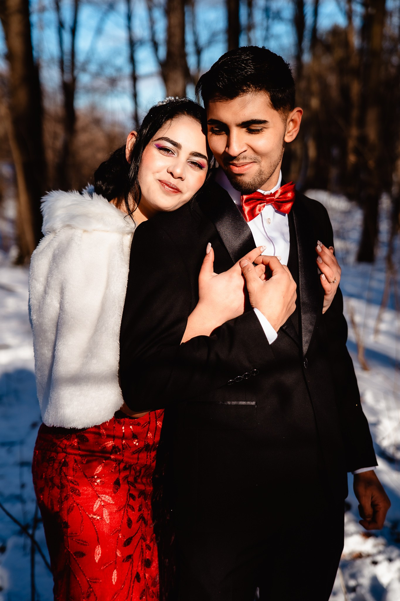 Portret miri in natura cu lumina naturala