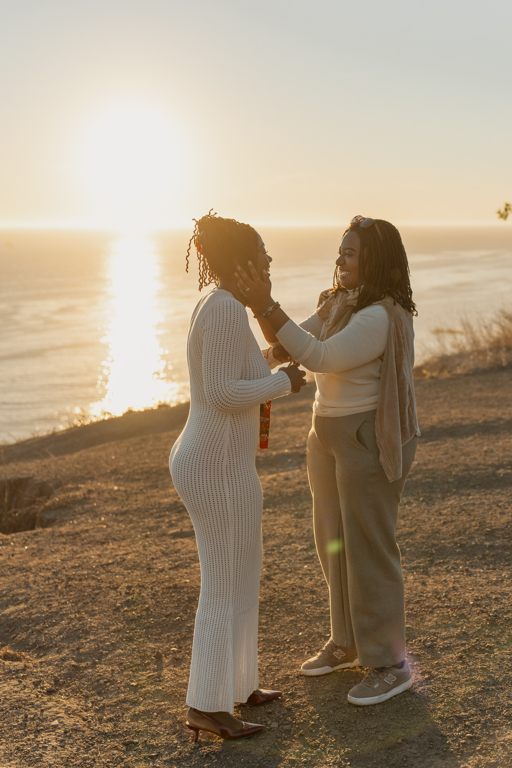 Dreamy Engagement Session on Malibu Beach. Cinematic Wedding & Elopement Photography in Los Angeles | Inspired by Indie Film & Real Life