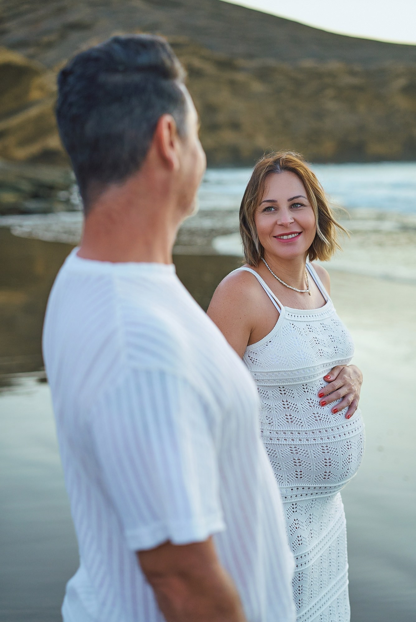 Sesión de maternidad en la playa Tenerife