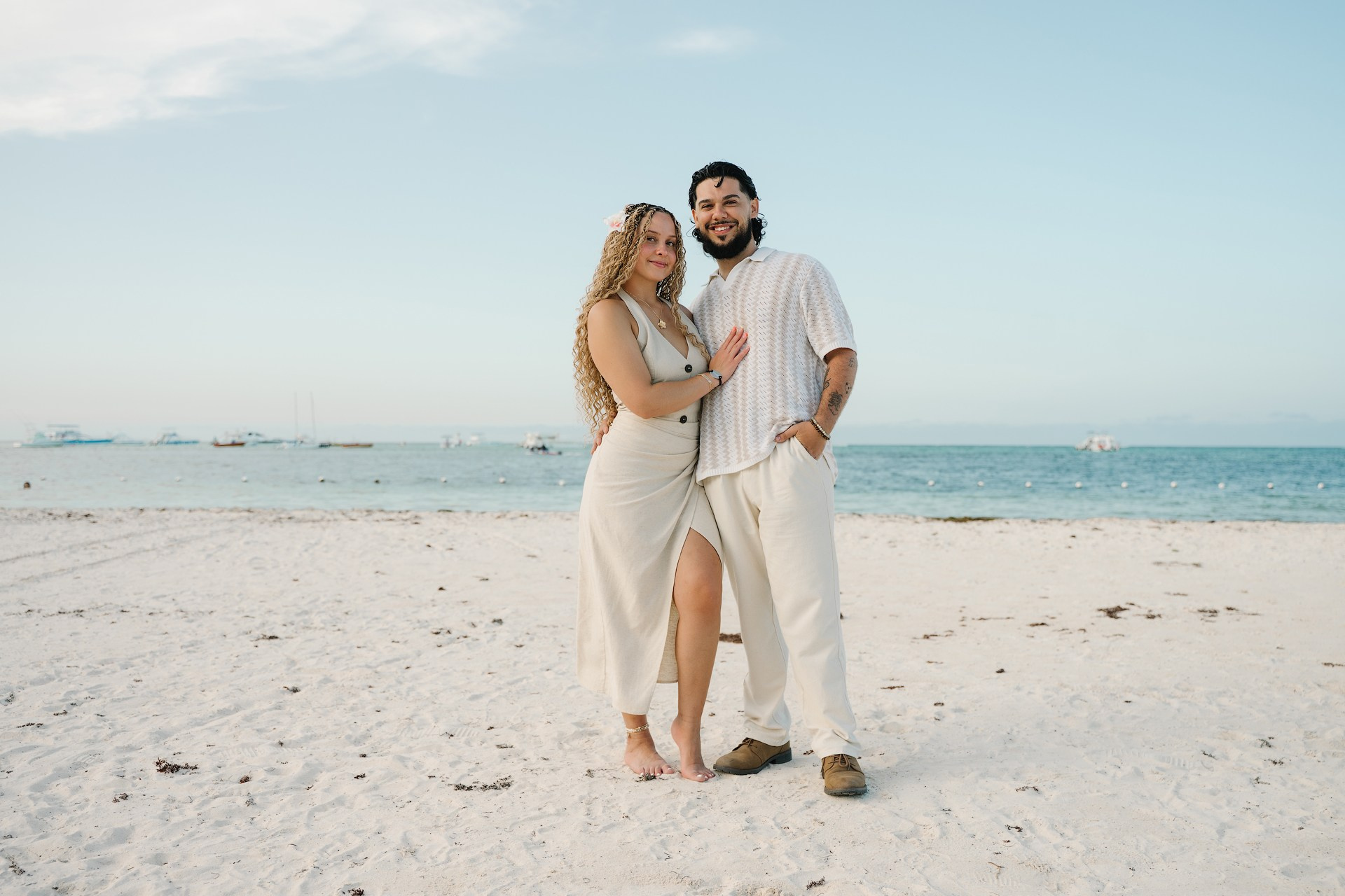 Proposal During Photoshoot in Punta Cana
