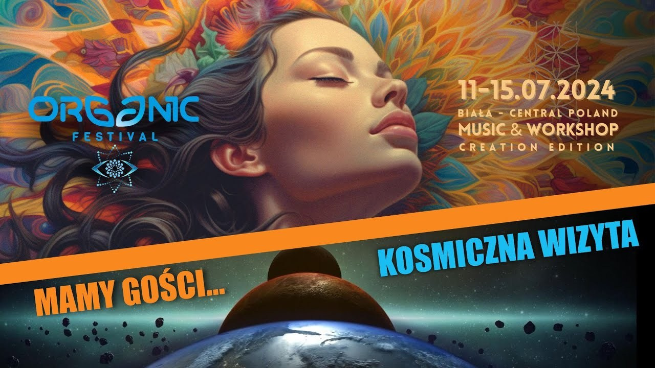 Kosmiczna wizyta na Organic Festival 2024 - HAPPY NEW ORGANIC!!! 🙂 😍. Andriej Szypilow — Photography & Videography