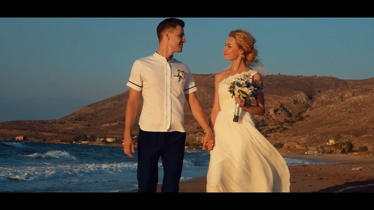 Видео. Свадьбы в Греции на Крите и Санторини, фотограф — Екатерина Романова