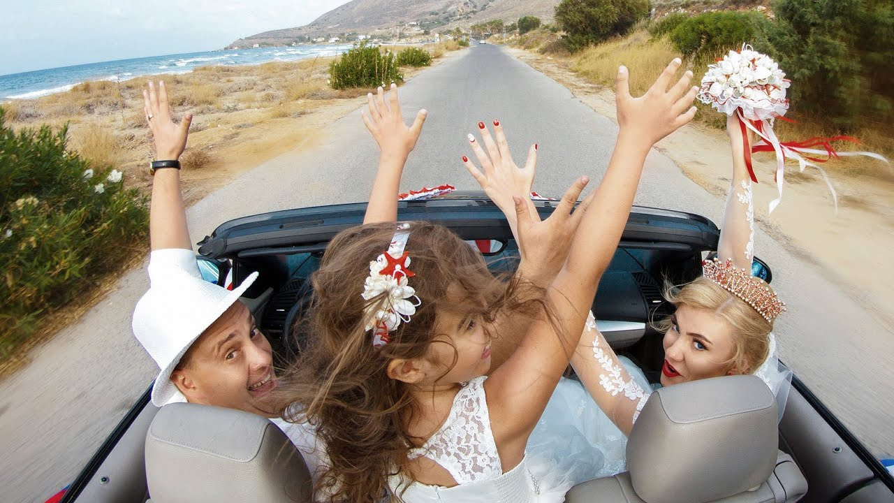 Видео. Свадьбы в Греции на Крите и Санторини, фотограф — Екатерина Романова