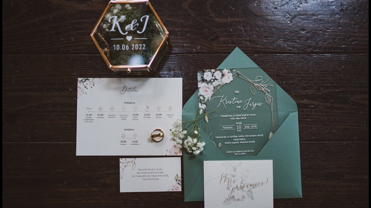 Kāzas Ezerniekos, Kristīne un Jurģis, kāzu video. Kāzu video un kāzu foto | BalticWedding - Ainārs Krauklis