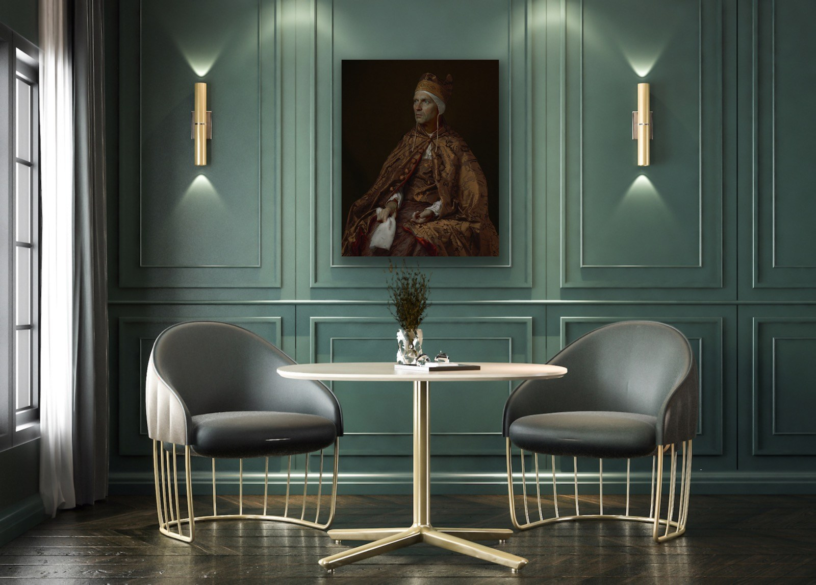 Photo homage “Portrait of Doge Leonardo Loredan”. Director, Photographer and Artist in Valencia Natasha Bogomolova