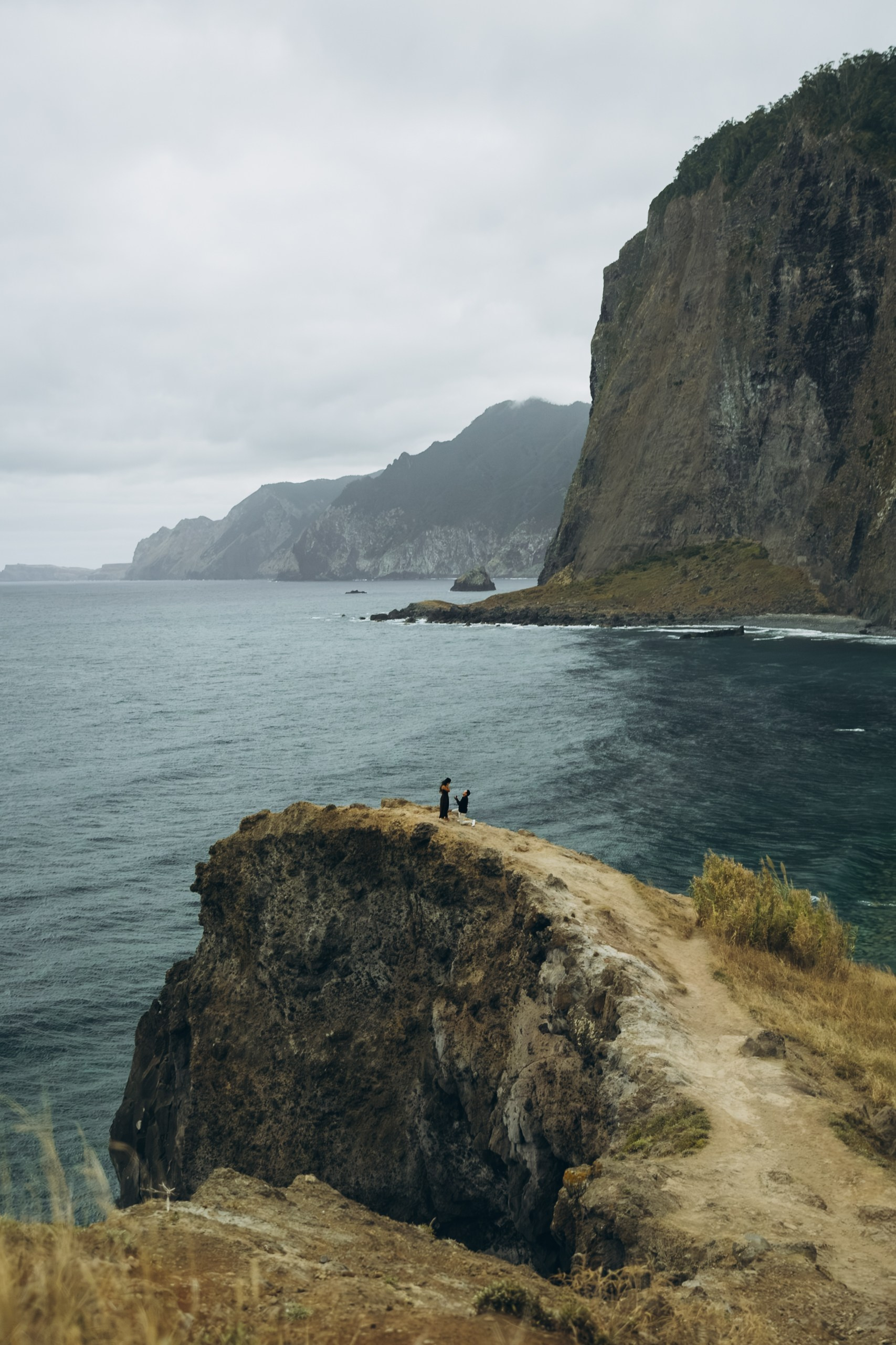 Secret Proposal at Miradouro do Guindaste, Madeira | Proposal Photographer